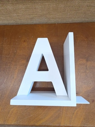 White  Bookends