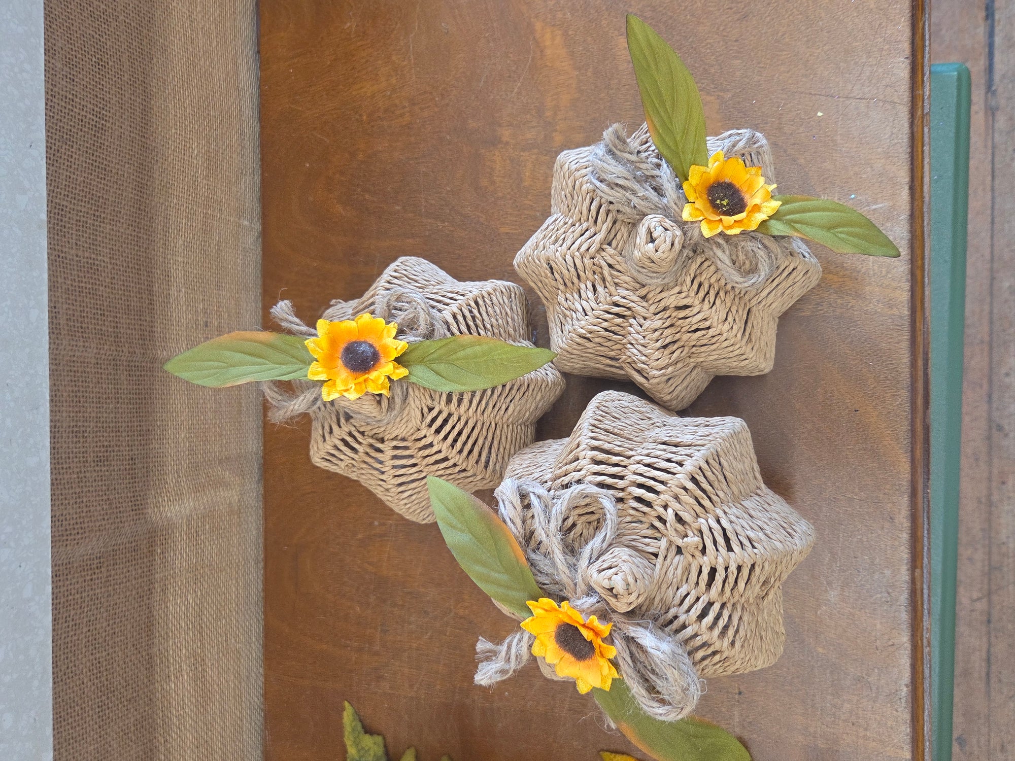 Brown  Pumpkin Set, 3 pc set