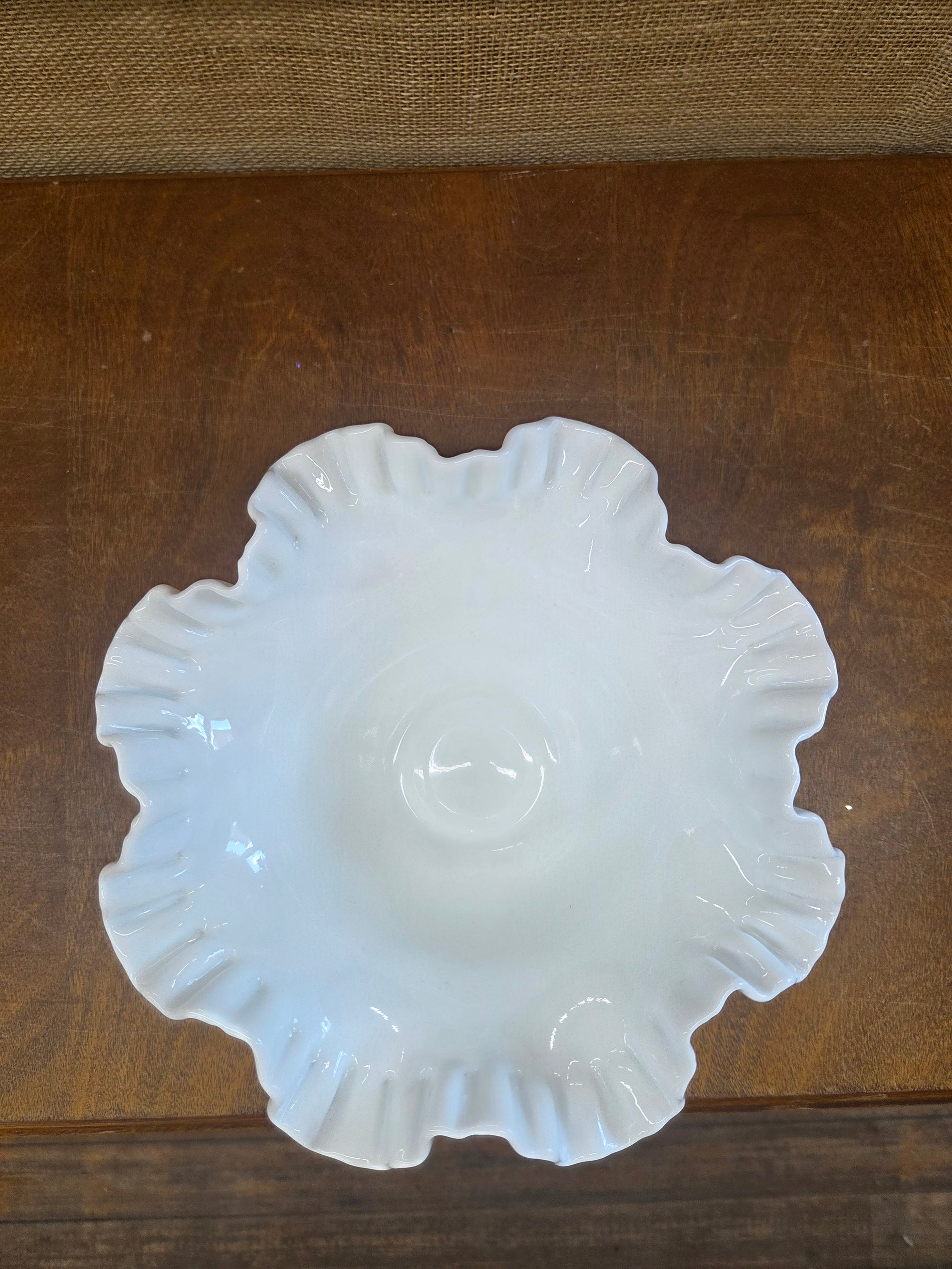 White  Glass Bowl