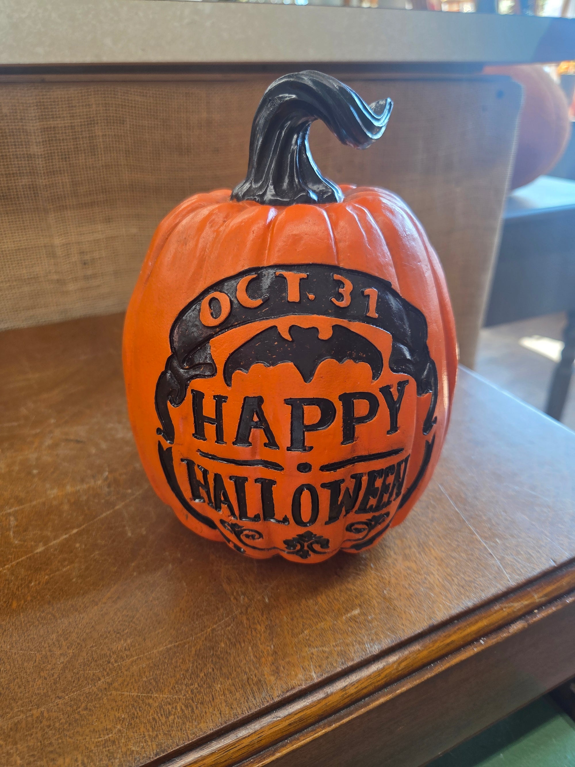 Orange  Pumpkin Decor