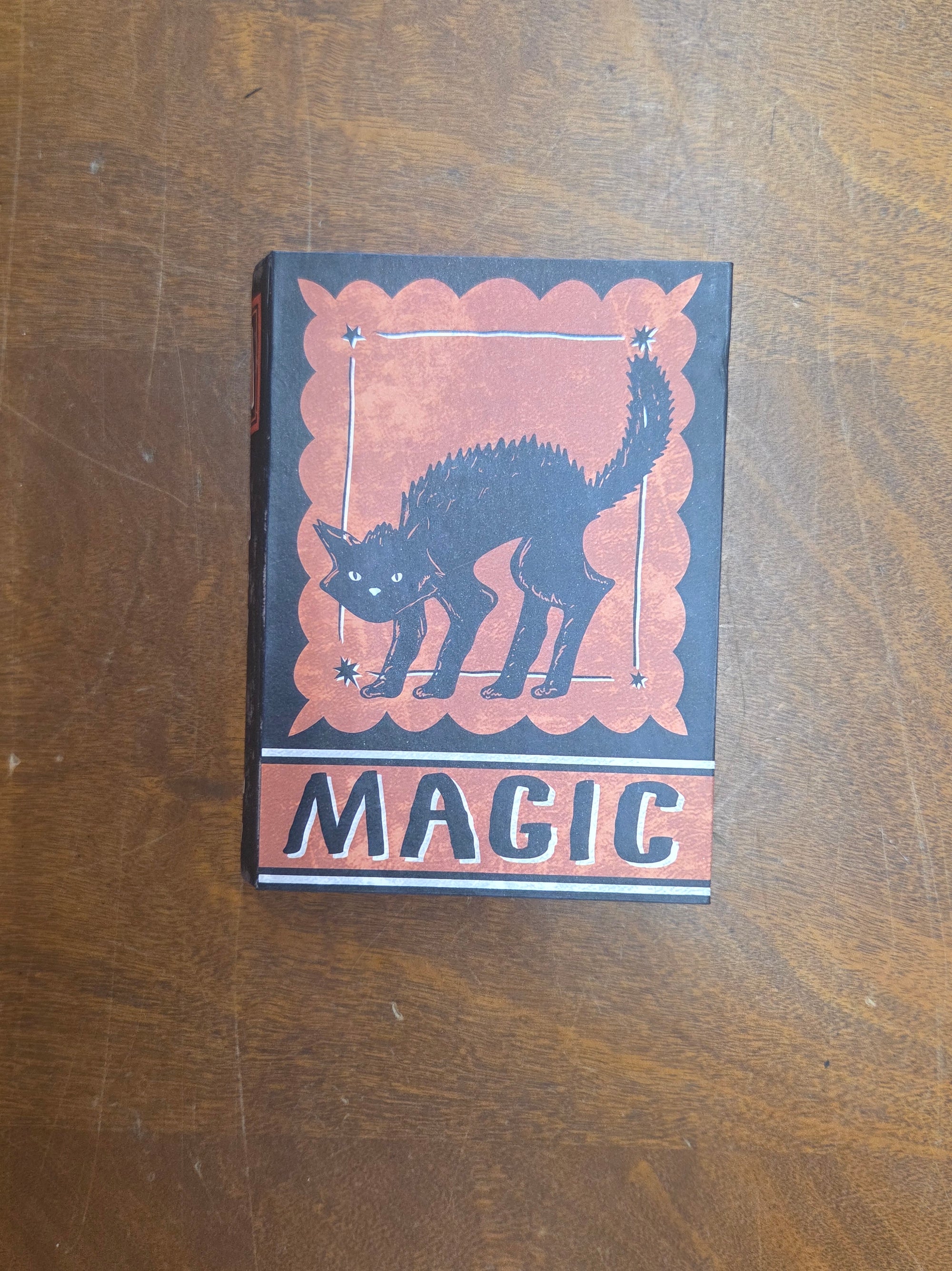 Black and Orange  Decorative Book