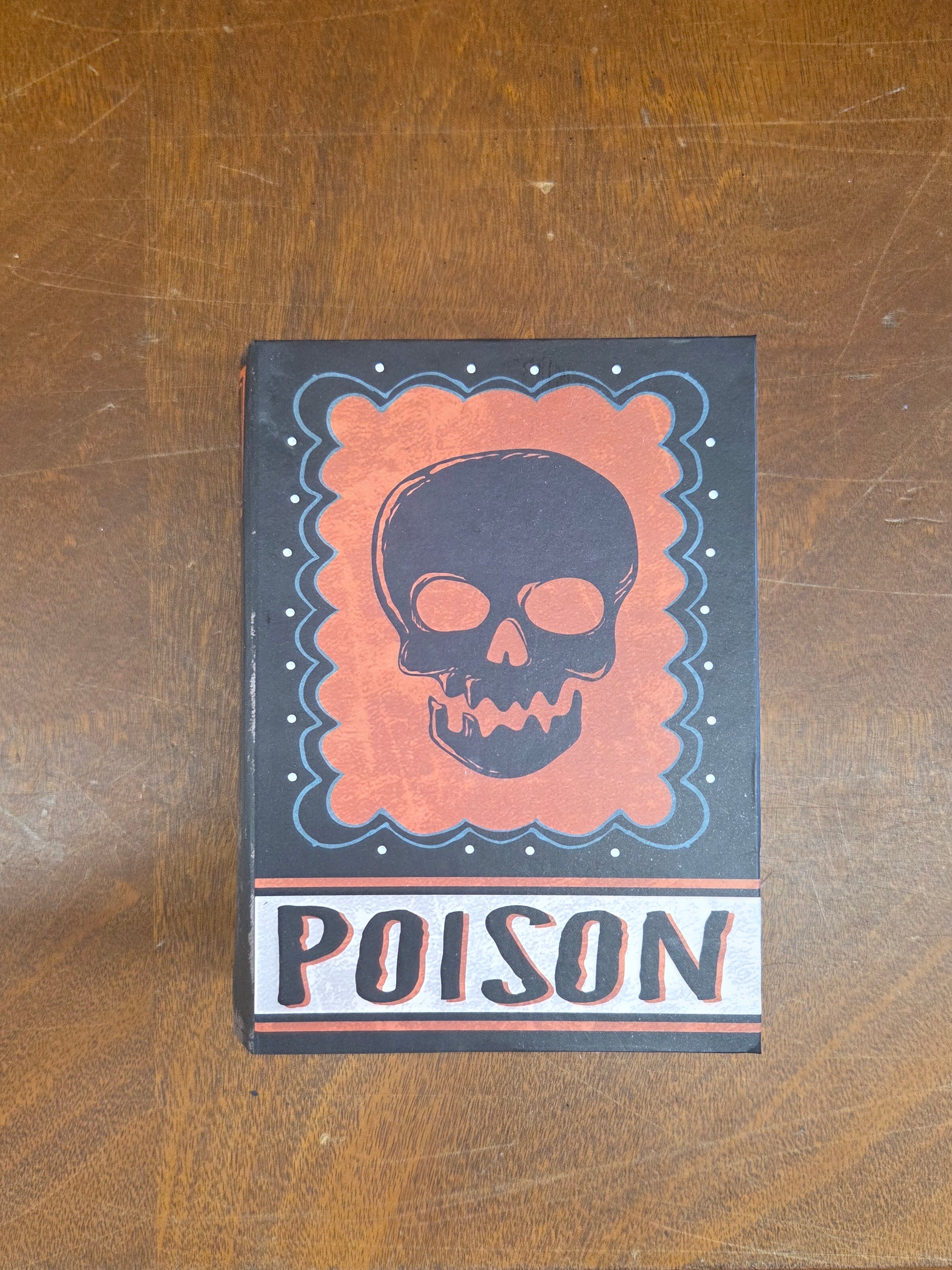 Black and Orange  Decorative Book