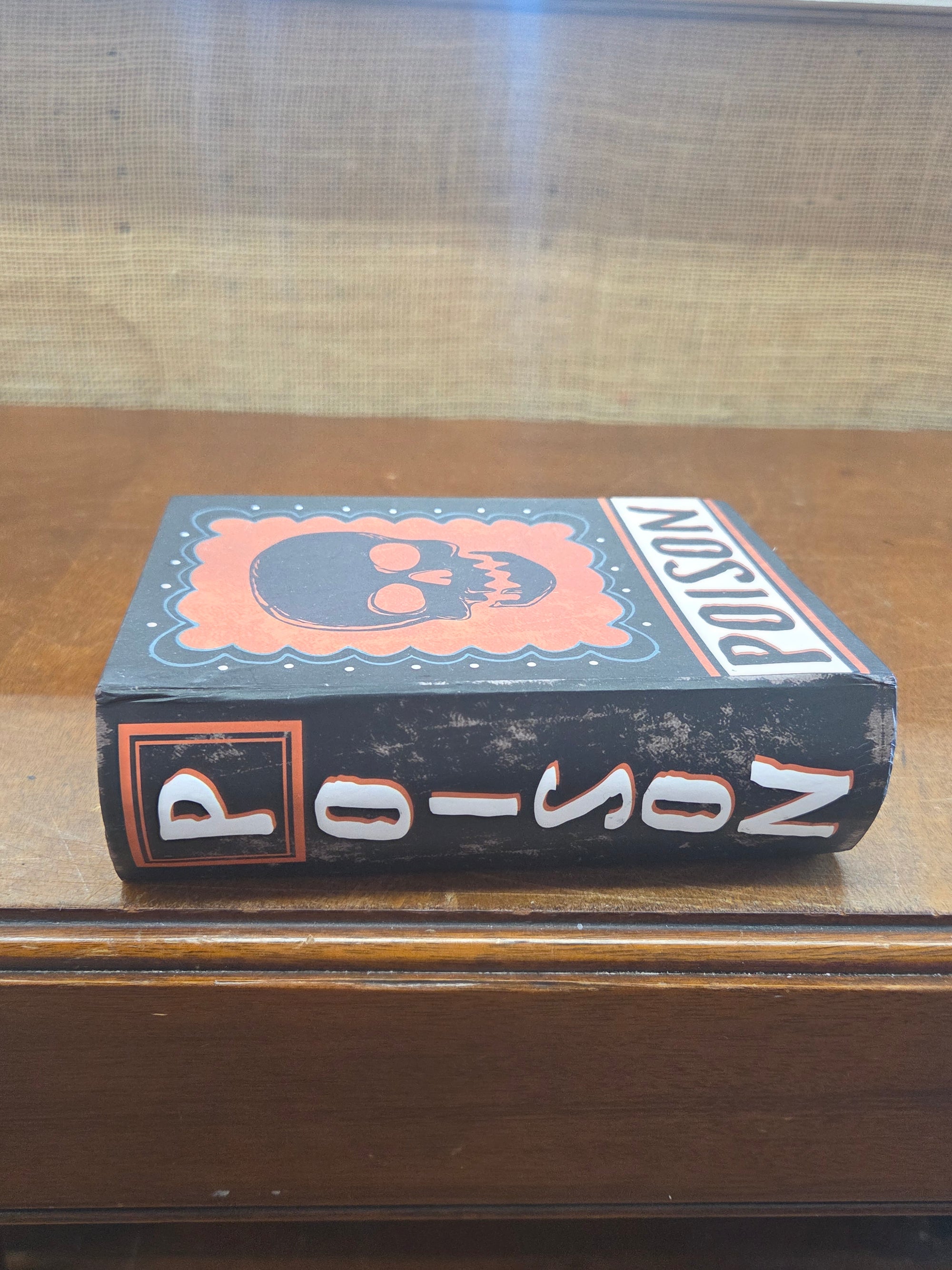 Black and Orange  Decorative Book