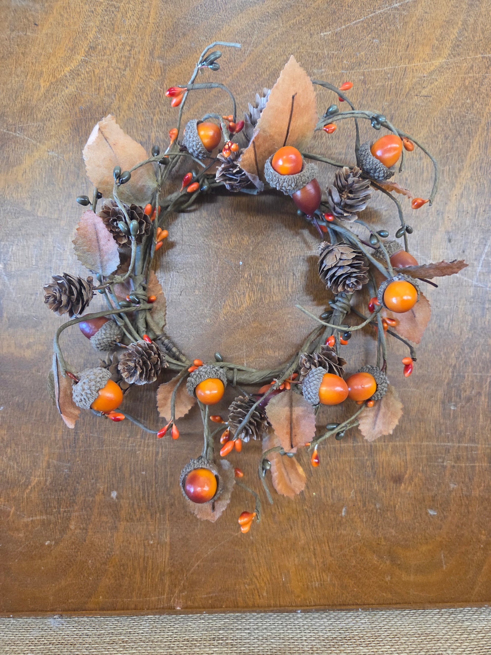 Orange  Fall Wreath