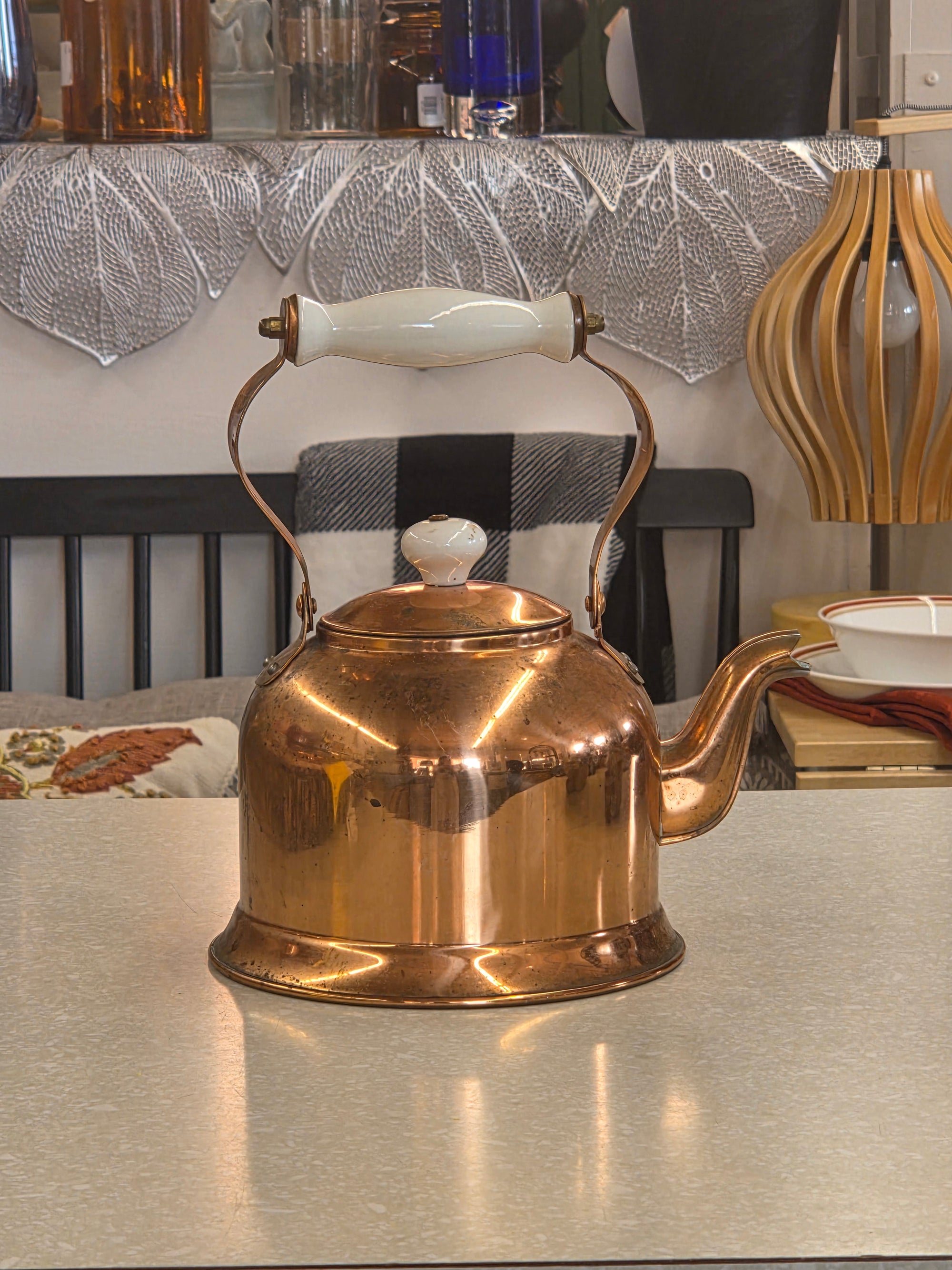 Copper  Vintage Teapot