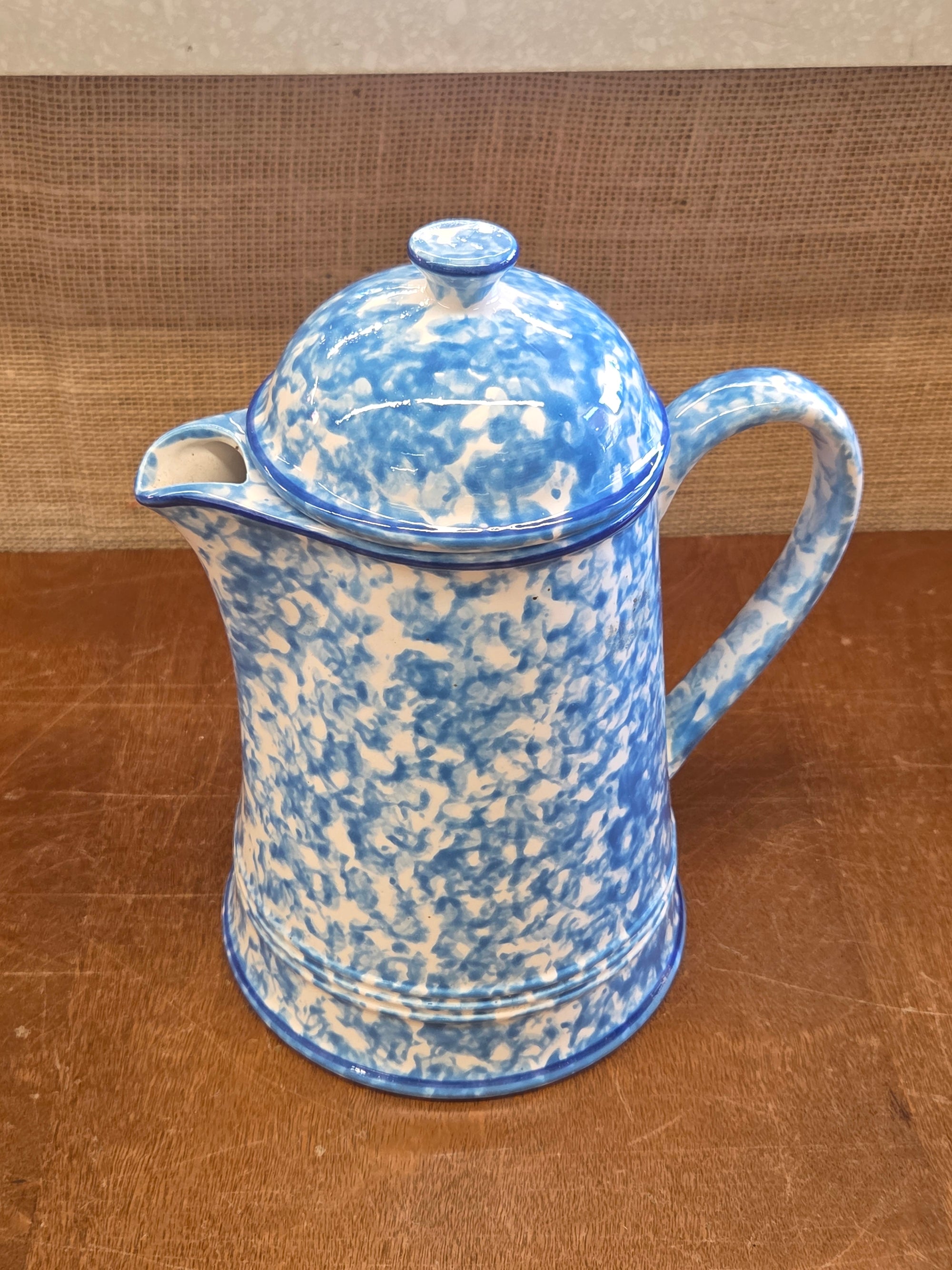 Blue  Coffee Pot
