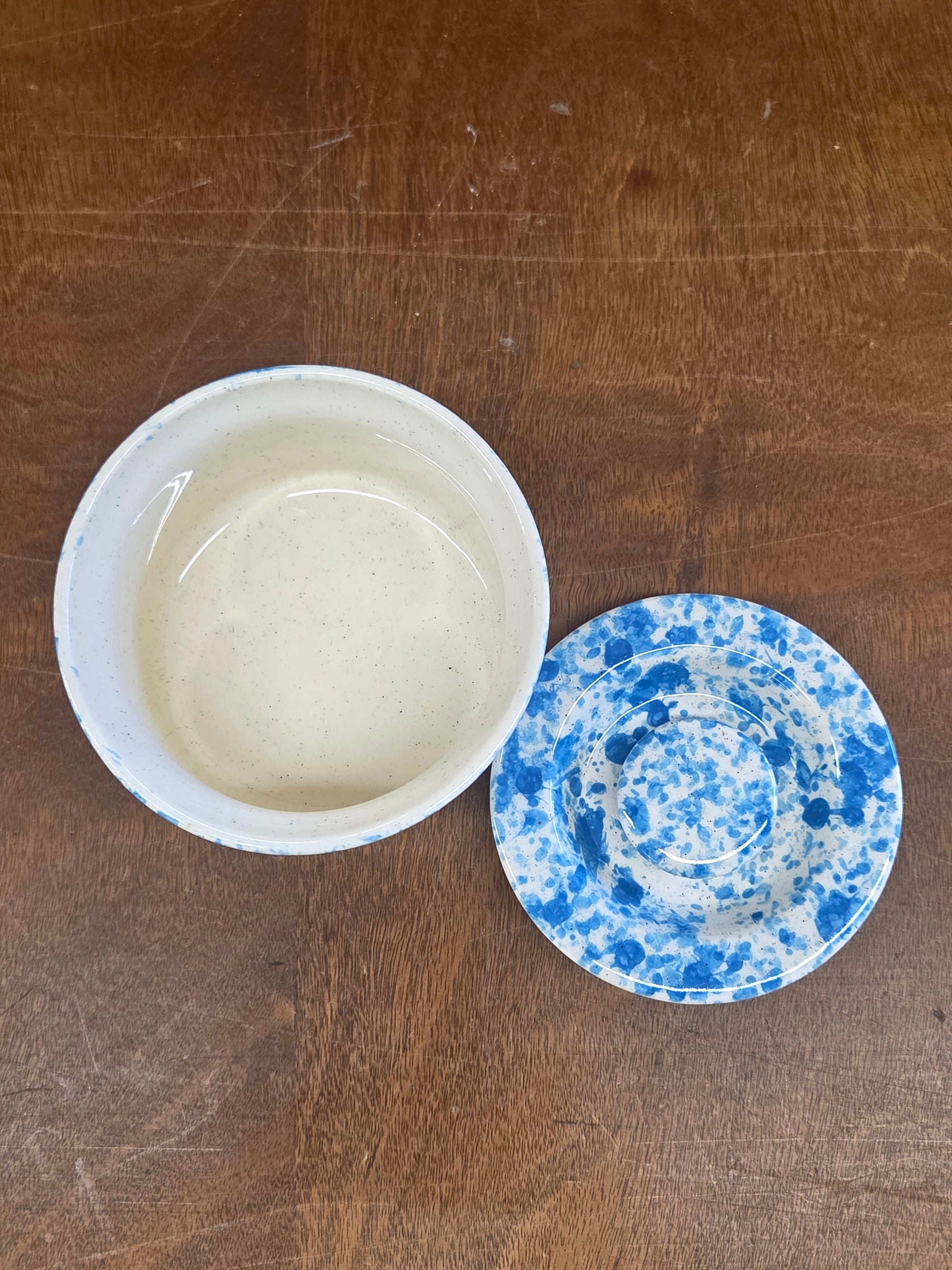 Blue  Creamer and Sugar Set, Set of 2