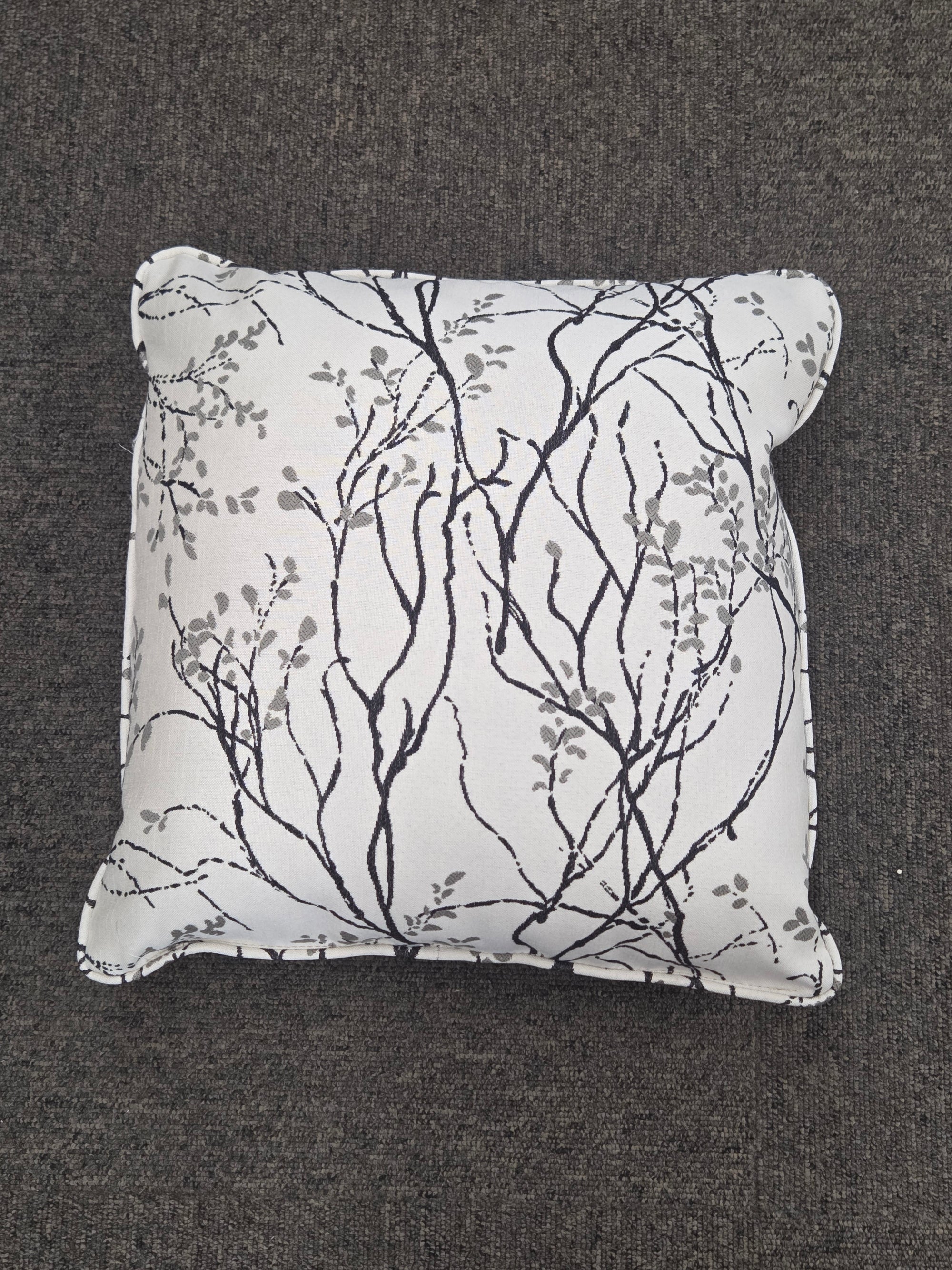 Black, White, and Gray  Pillow