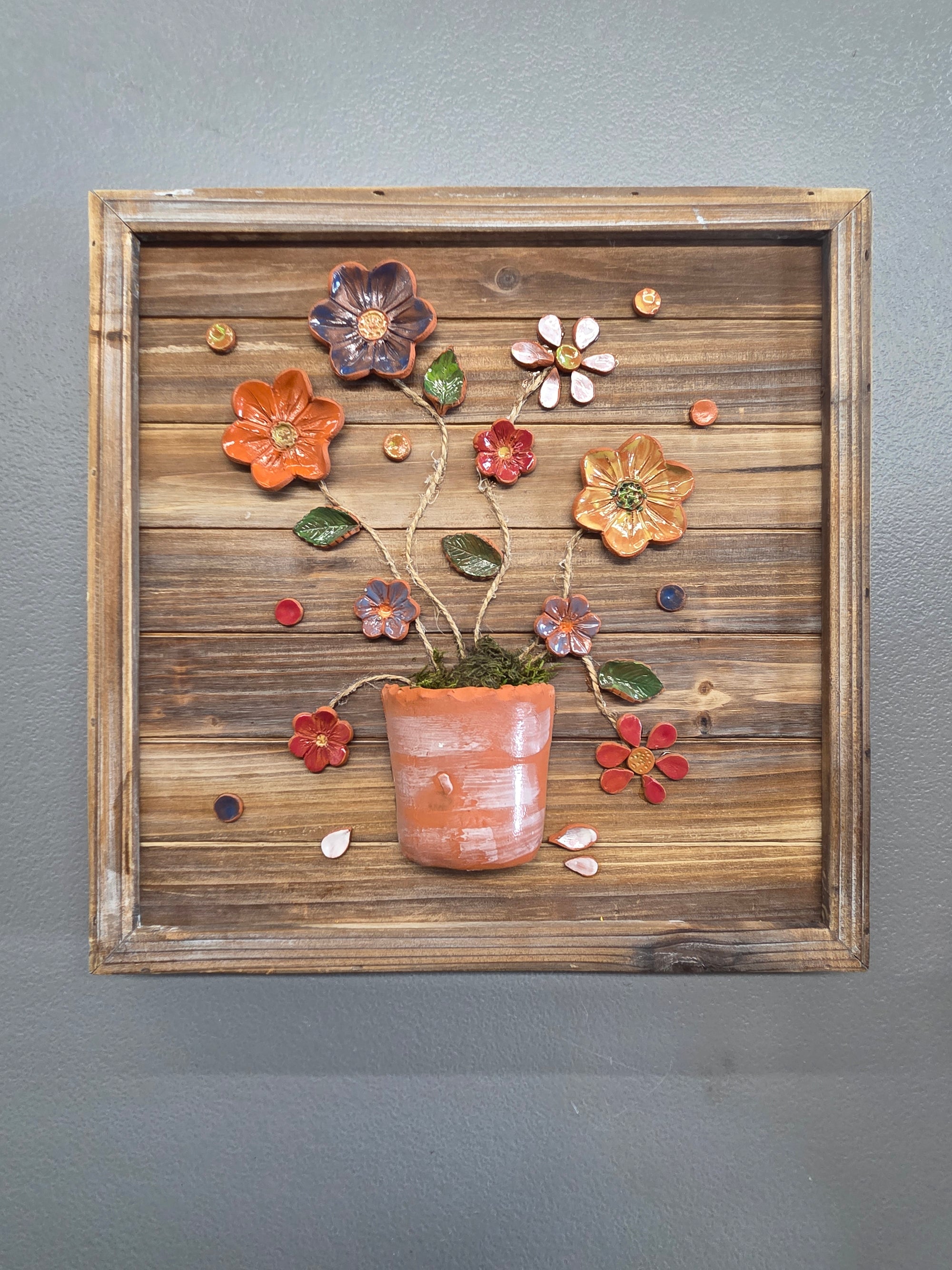 Floral Vase Artwork