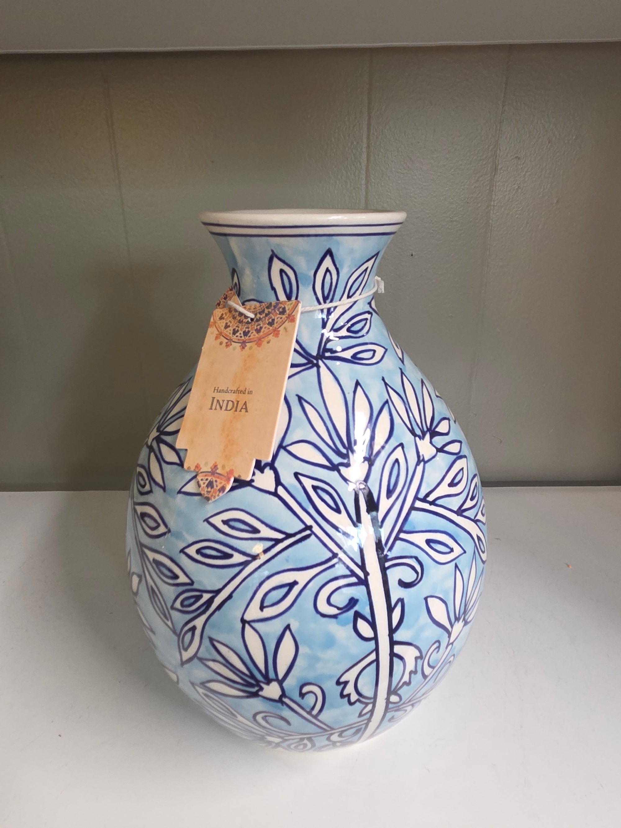 Floral Ceramic Vase