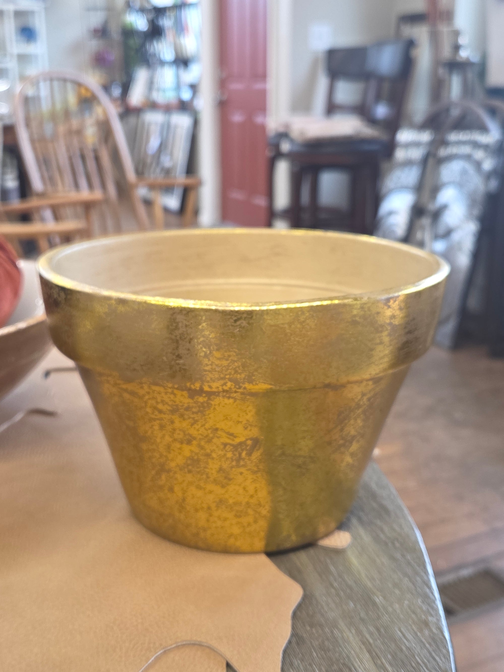 Gold  Gold Planter
