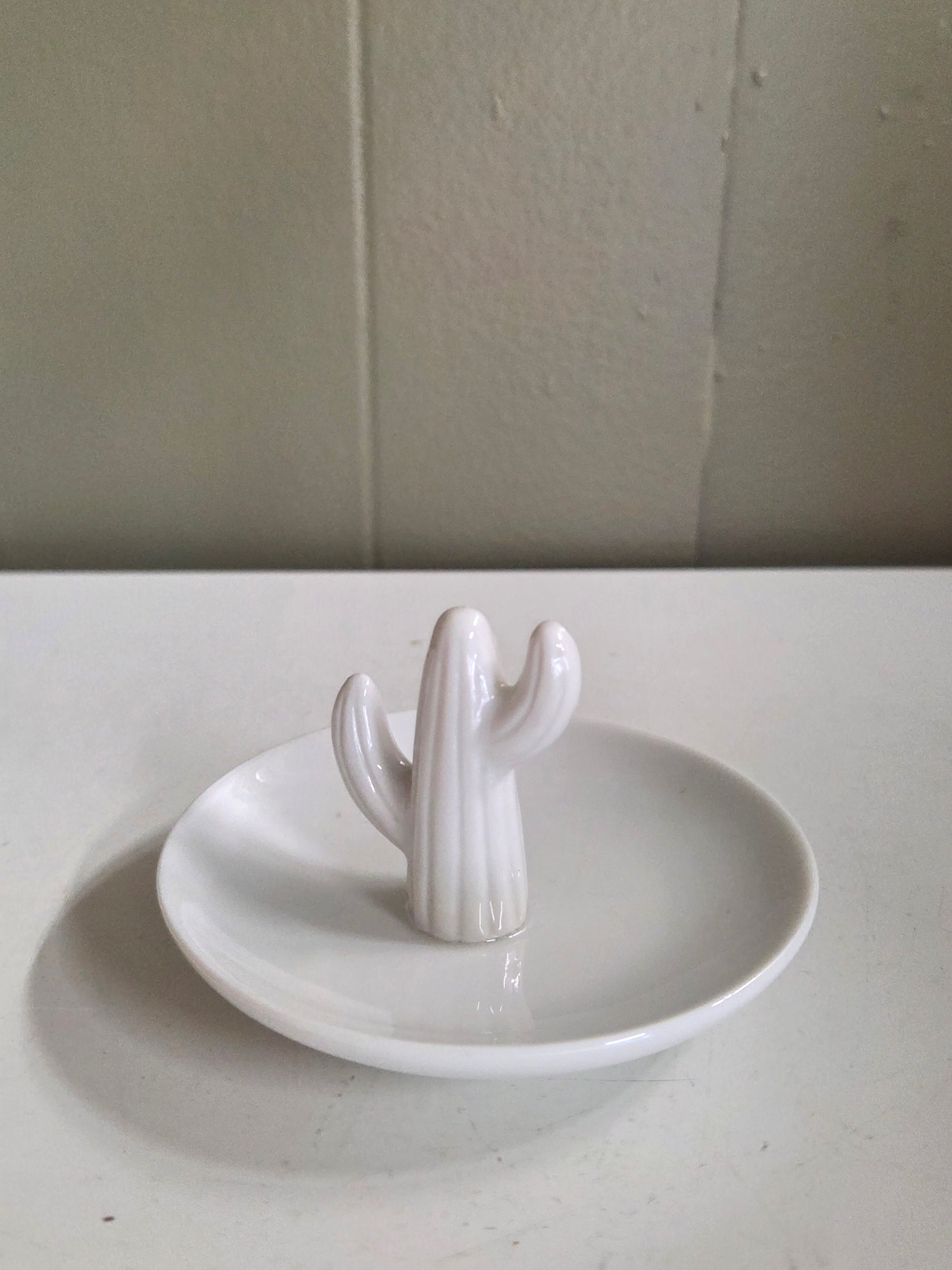 White  Jewelry Dish
