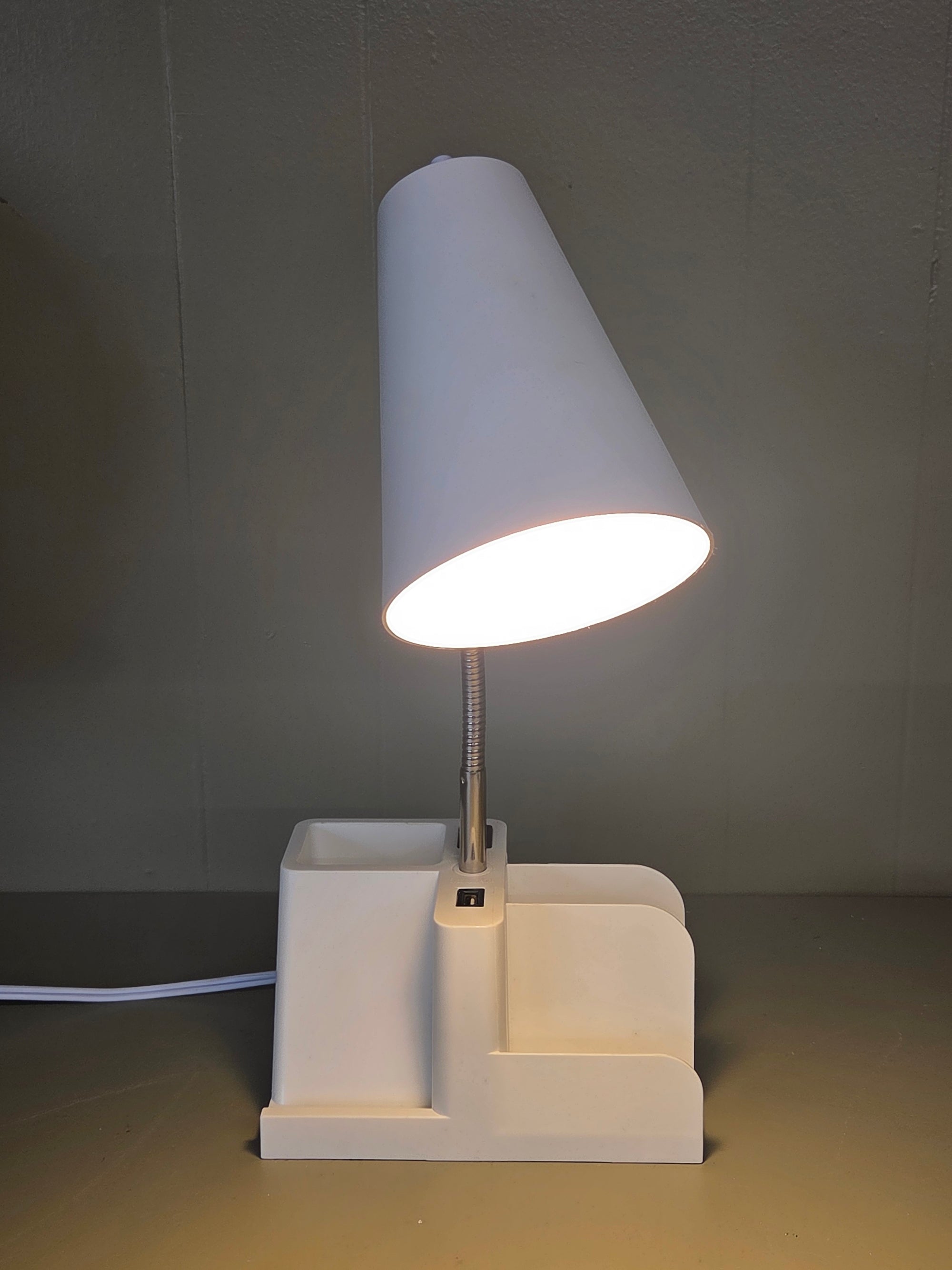 White  Desk Lamp