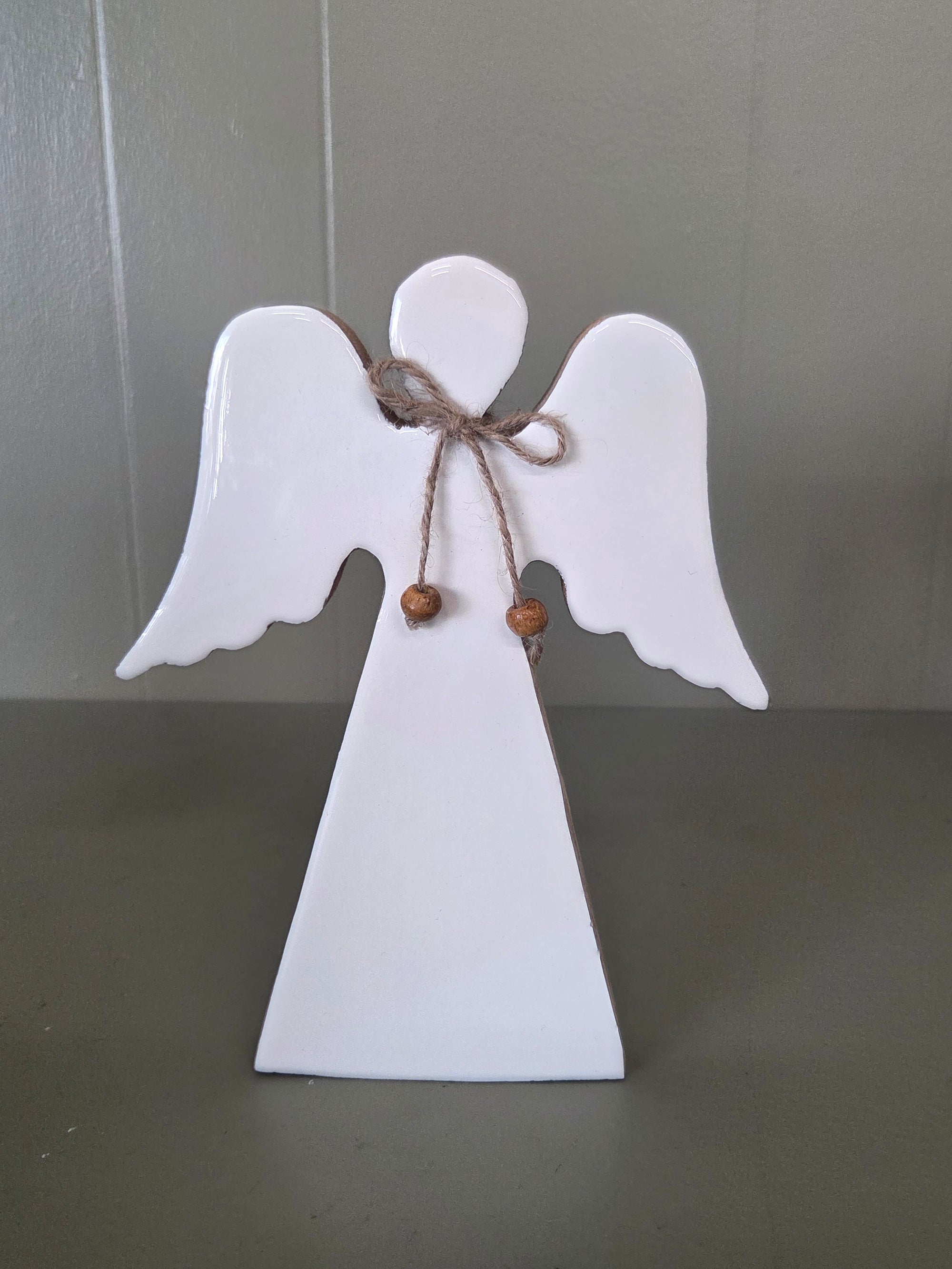 White Wooden Angel