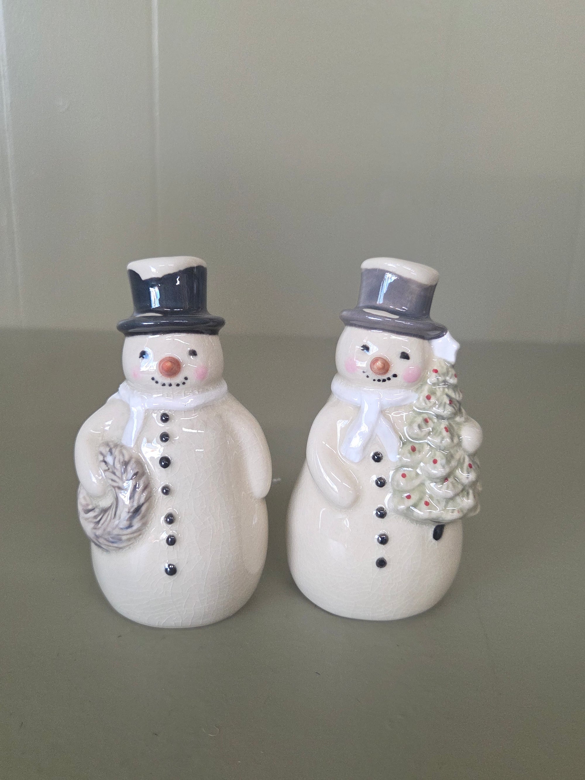 Snowmen Salt and Pepper Shaker