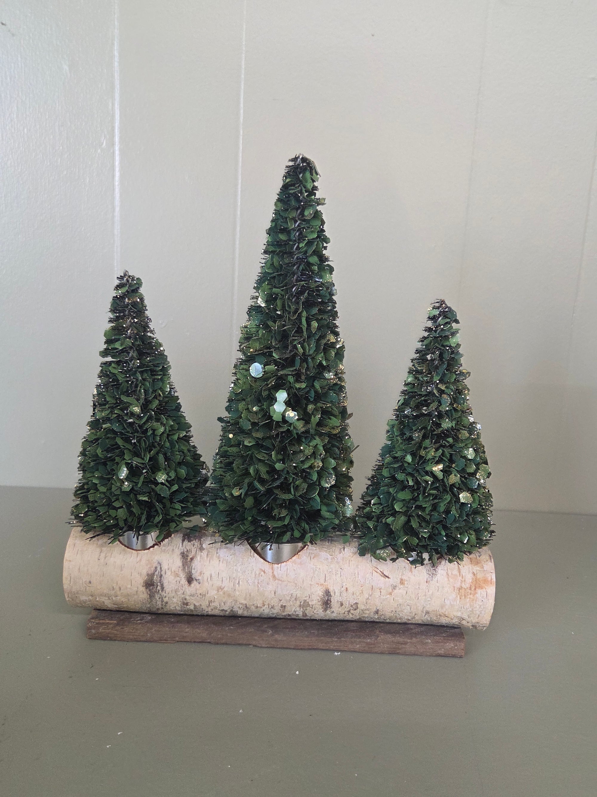 Three Christmas Trees