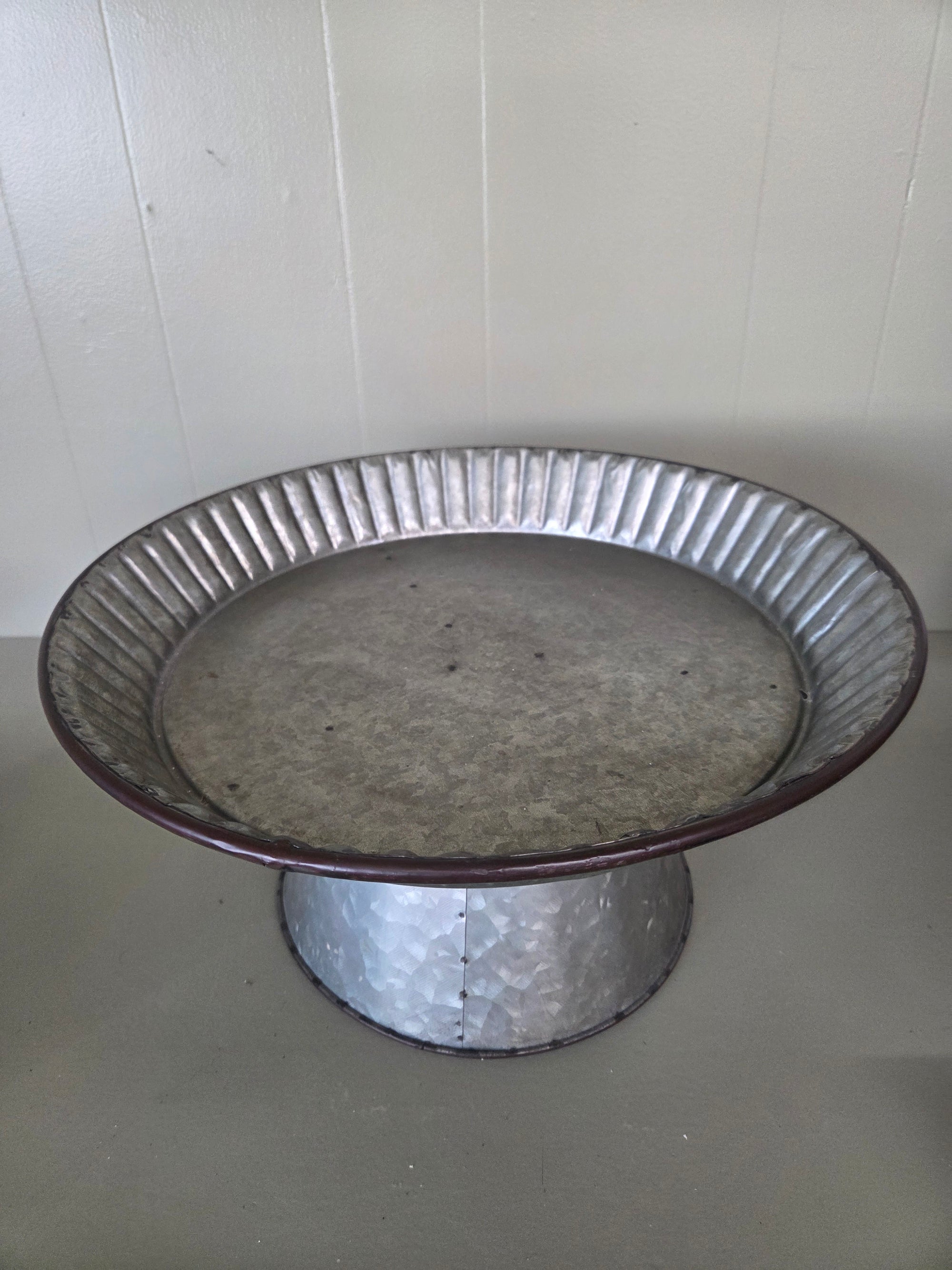 Galvanized Metal Stand