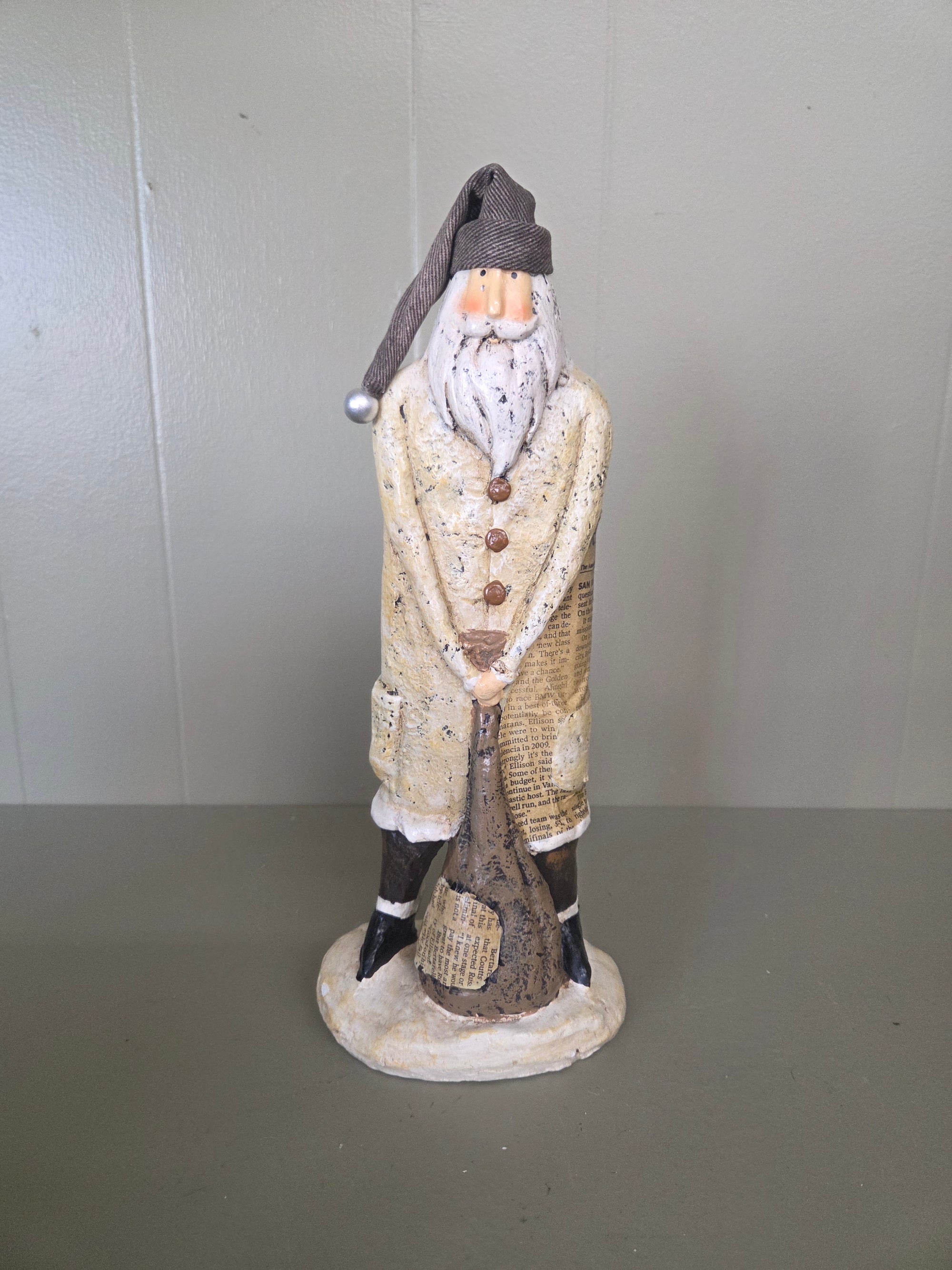 Skinny Beige Santa