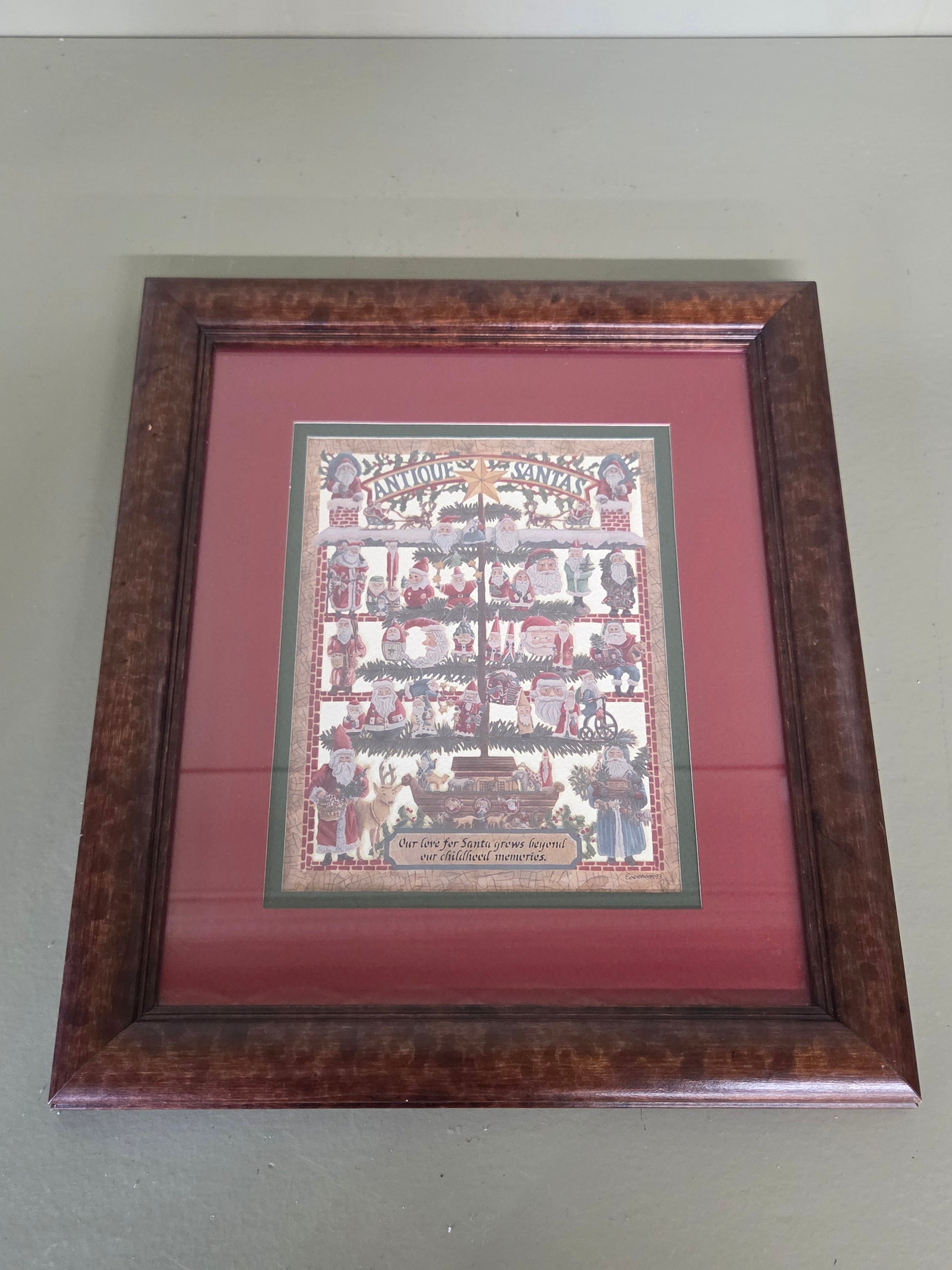 Muliple Santa Art