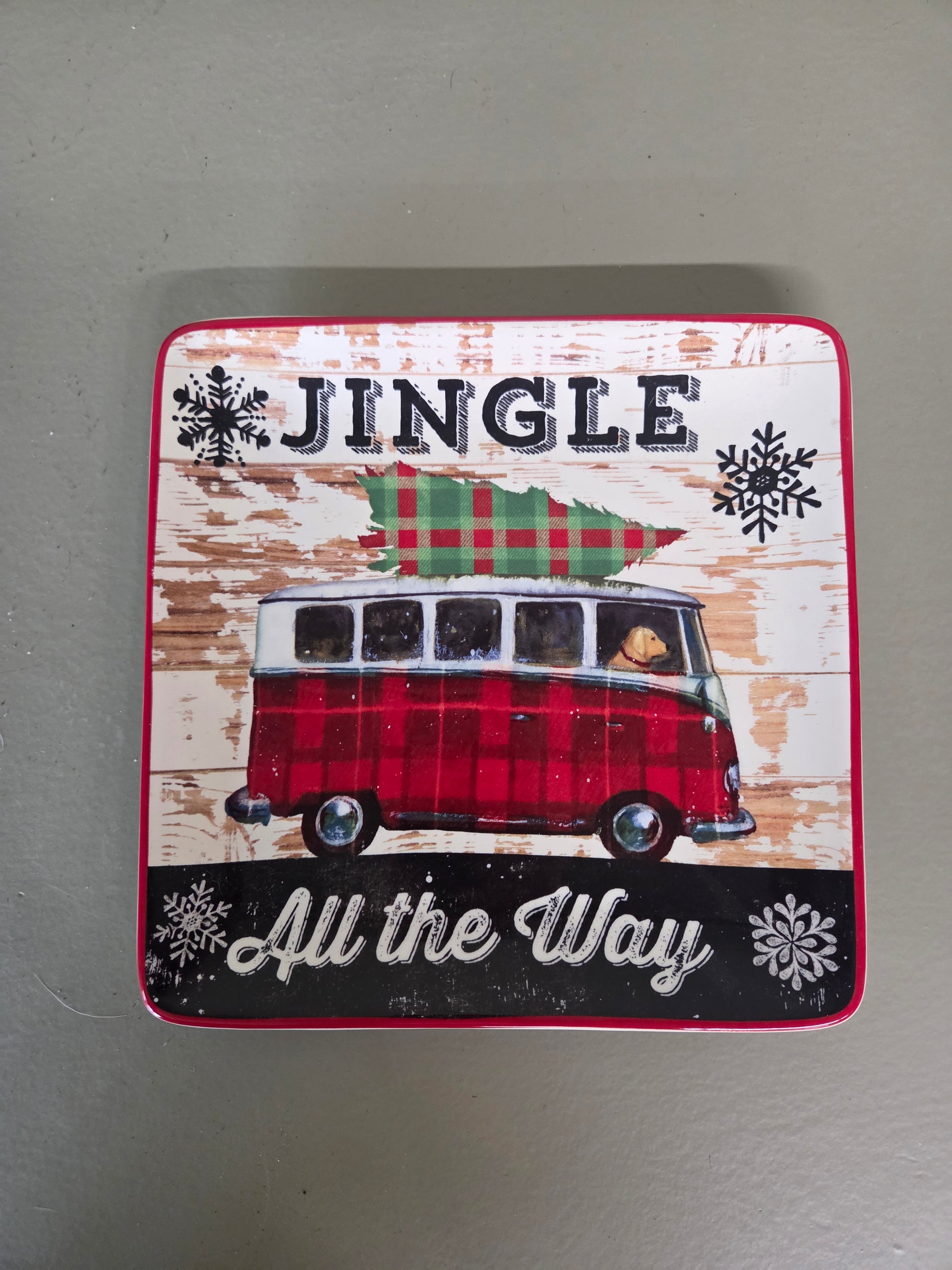 "Jingle All The Way" Plate