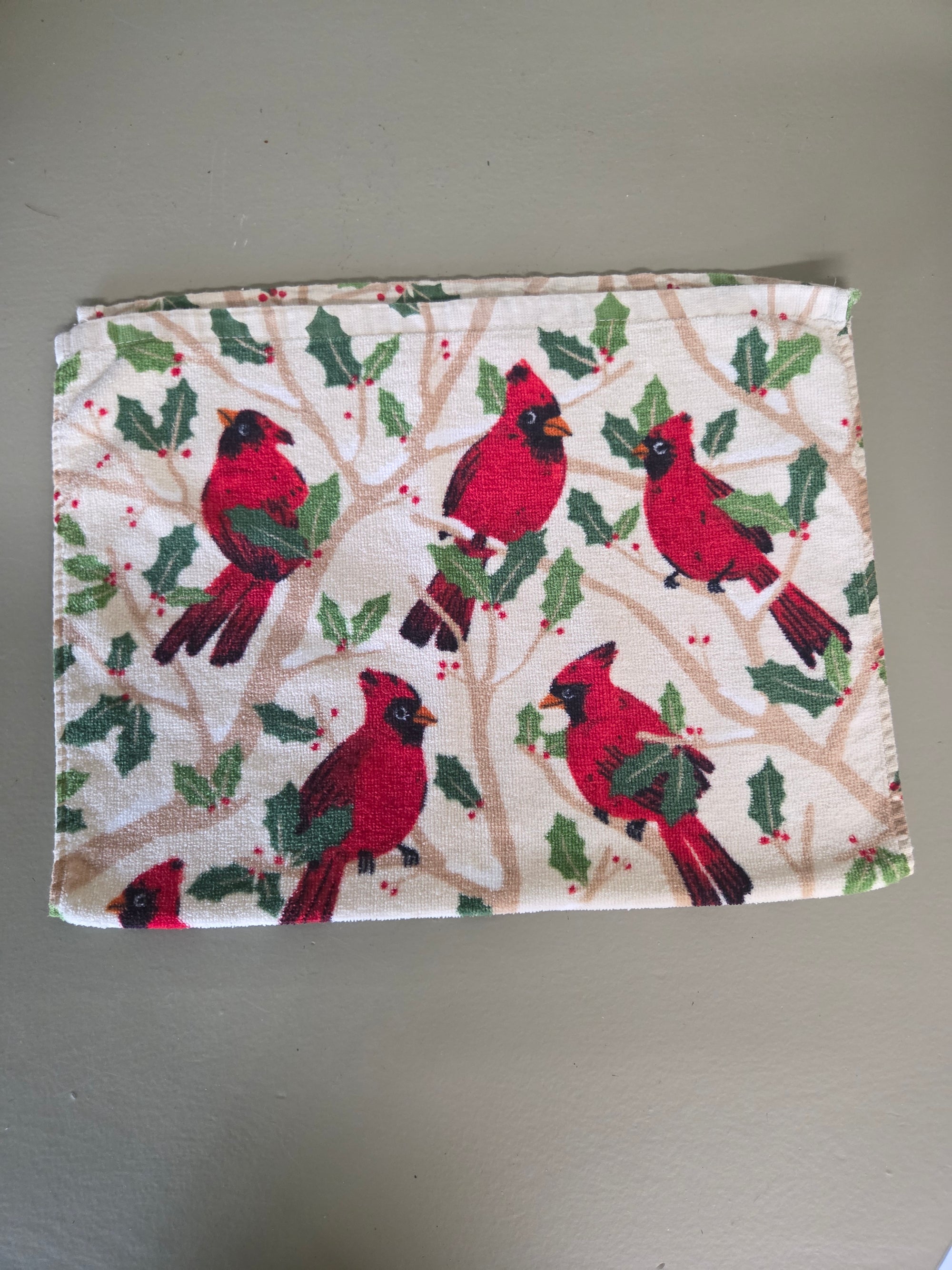 Cardinal Towel