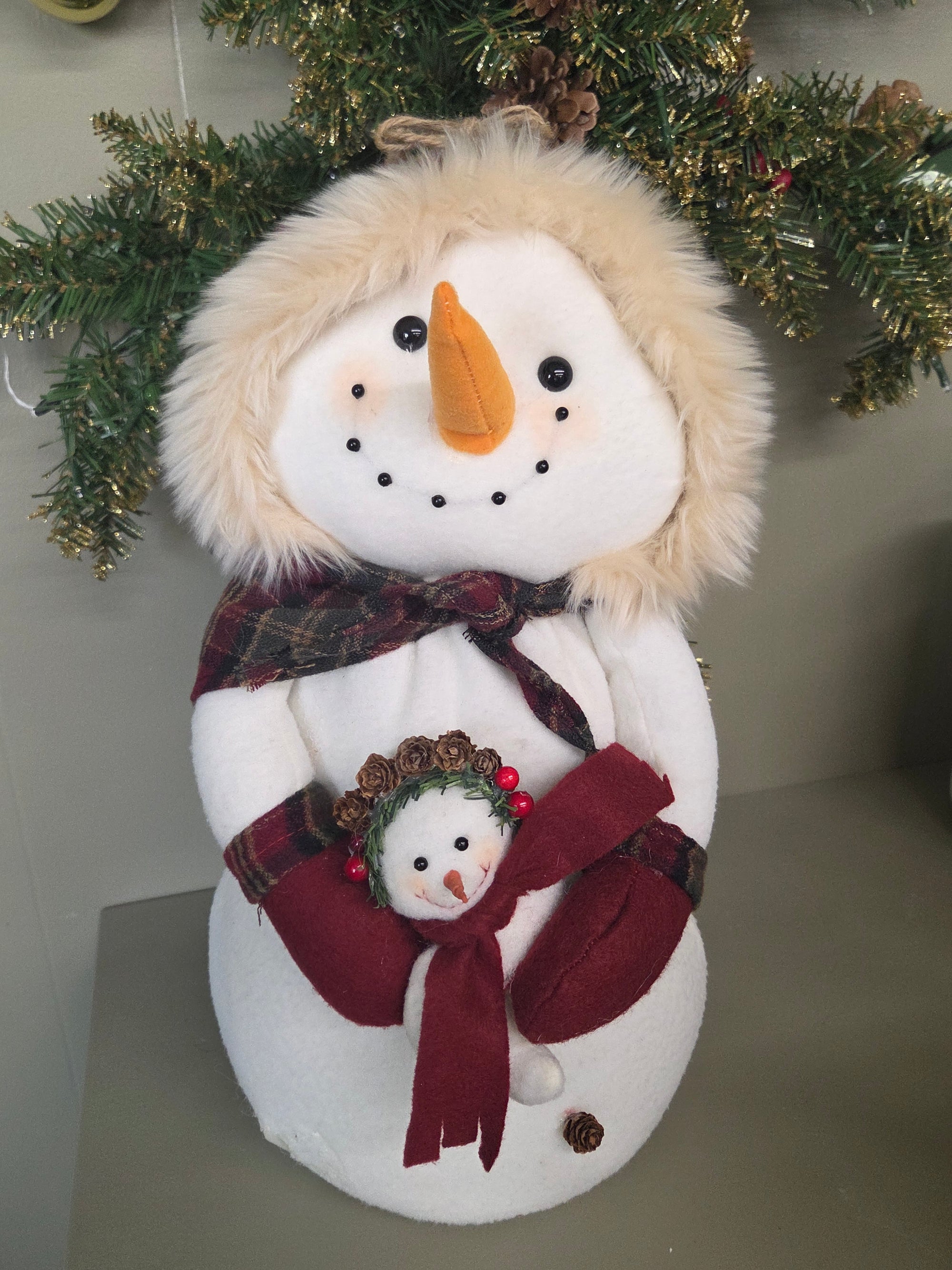 Plush Snowman