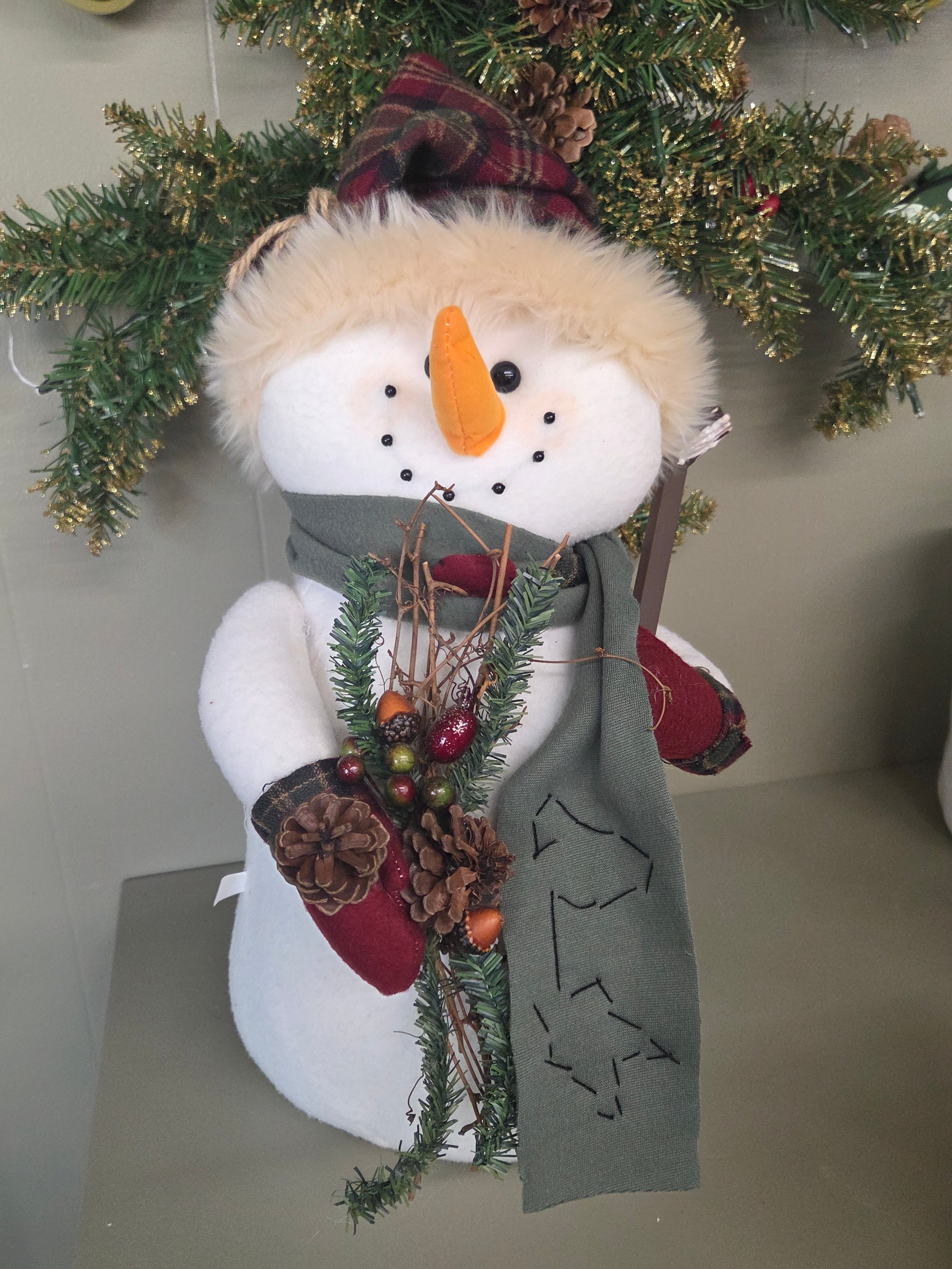 Plush Snowman
