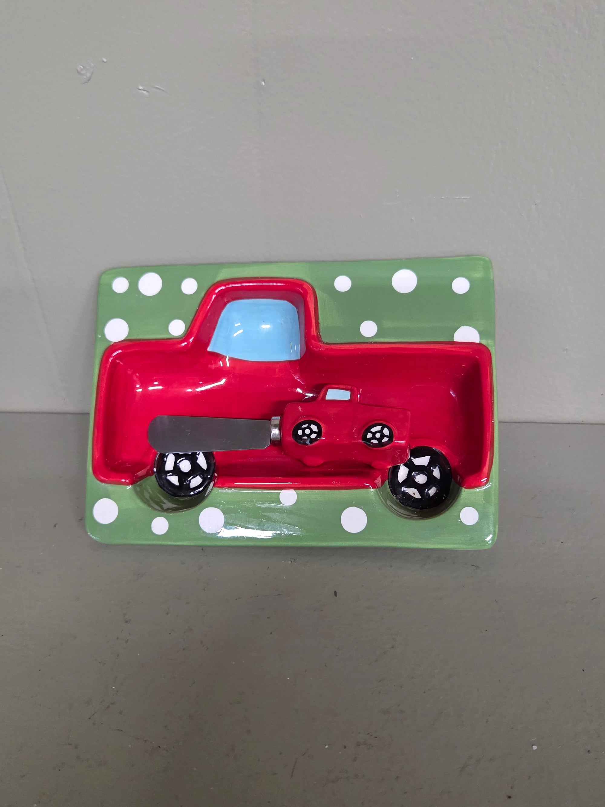Truck Butter Dish, 2 PC Set