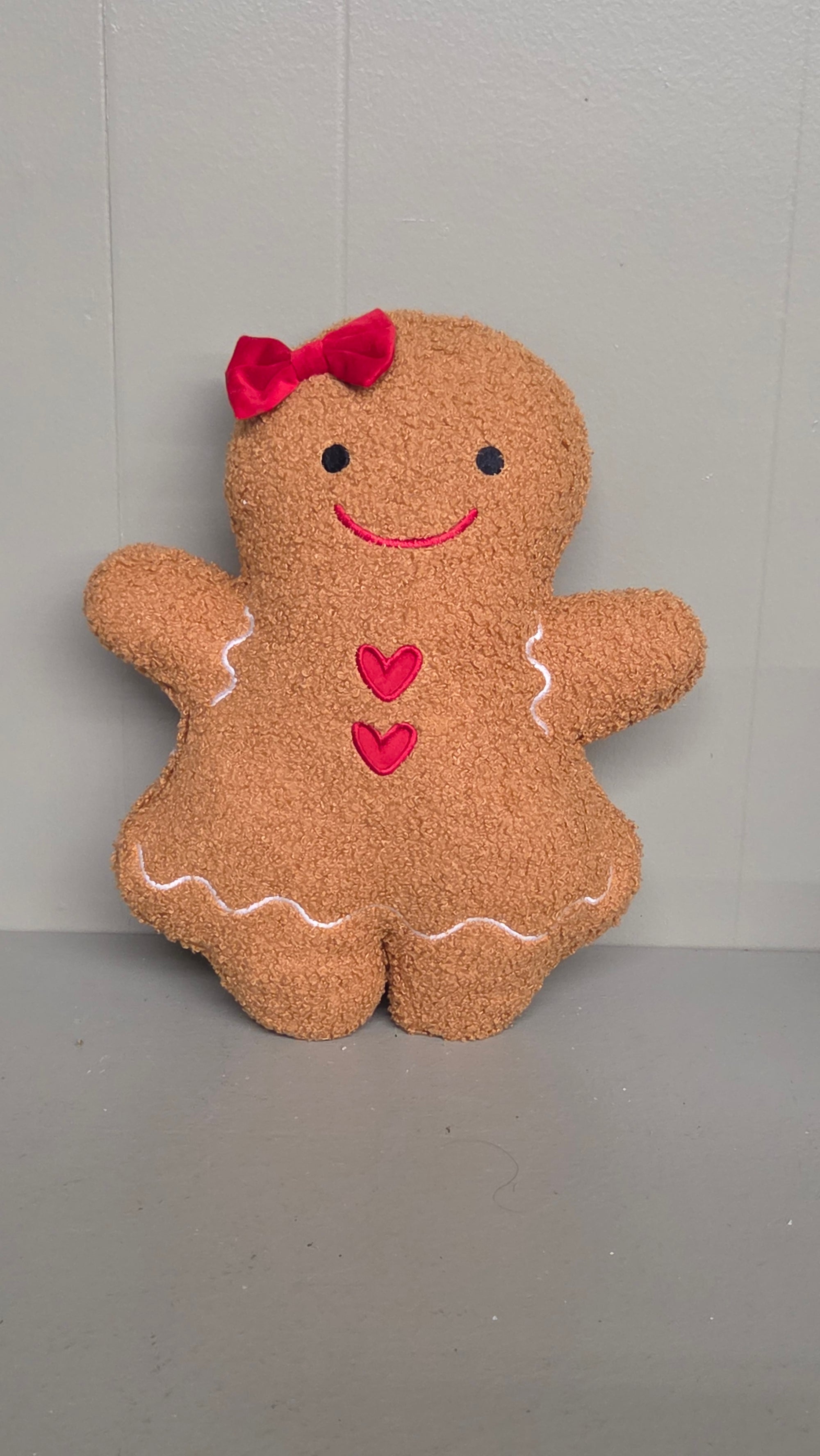 Gingerbread Pillow