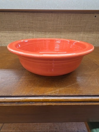 Coral Fiest Fiesta Ware Bowl