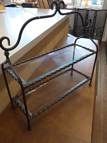 Wrought iron Longaberger Display Stand