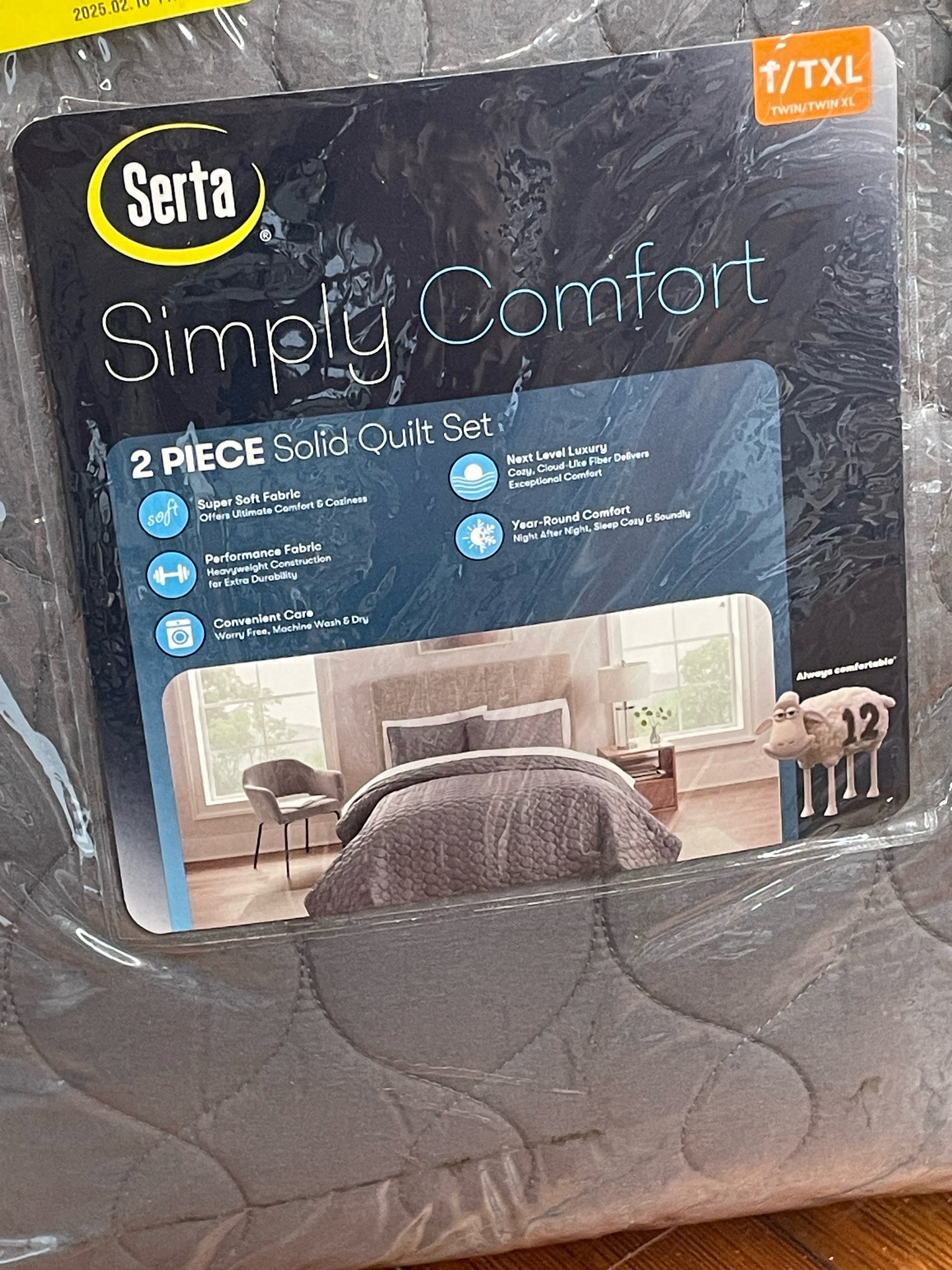 Twin Comforter and Sham