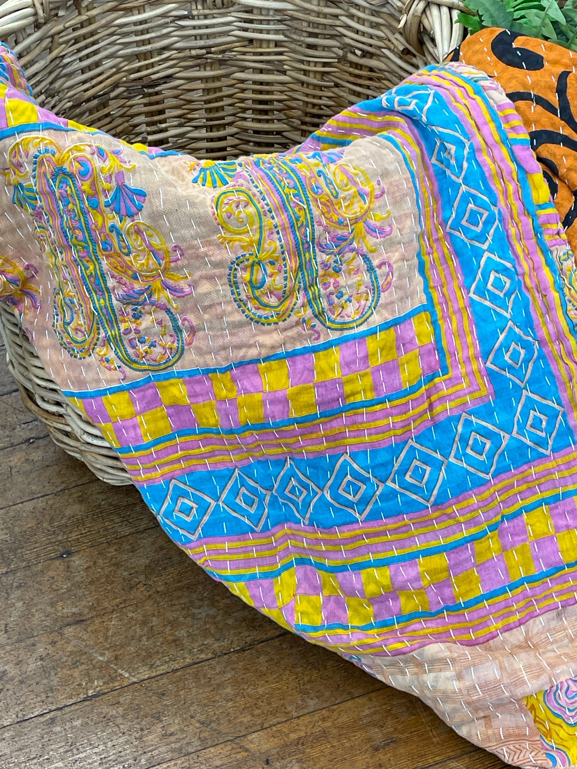 Kantha Blanket