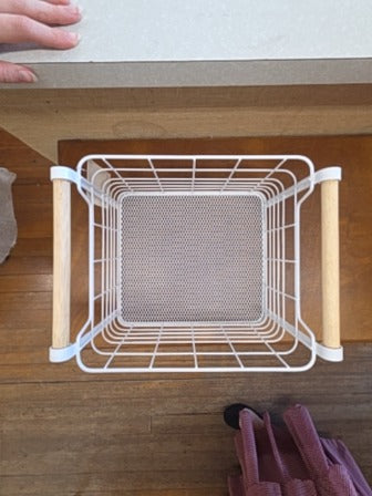 White  Storage Basket