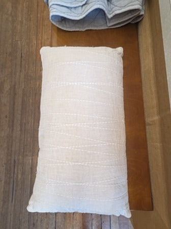 Beige  Throw Pillow