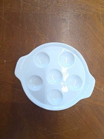 White  Egg Platter