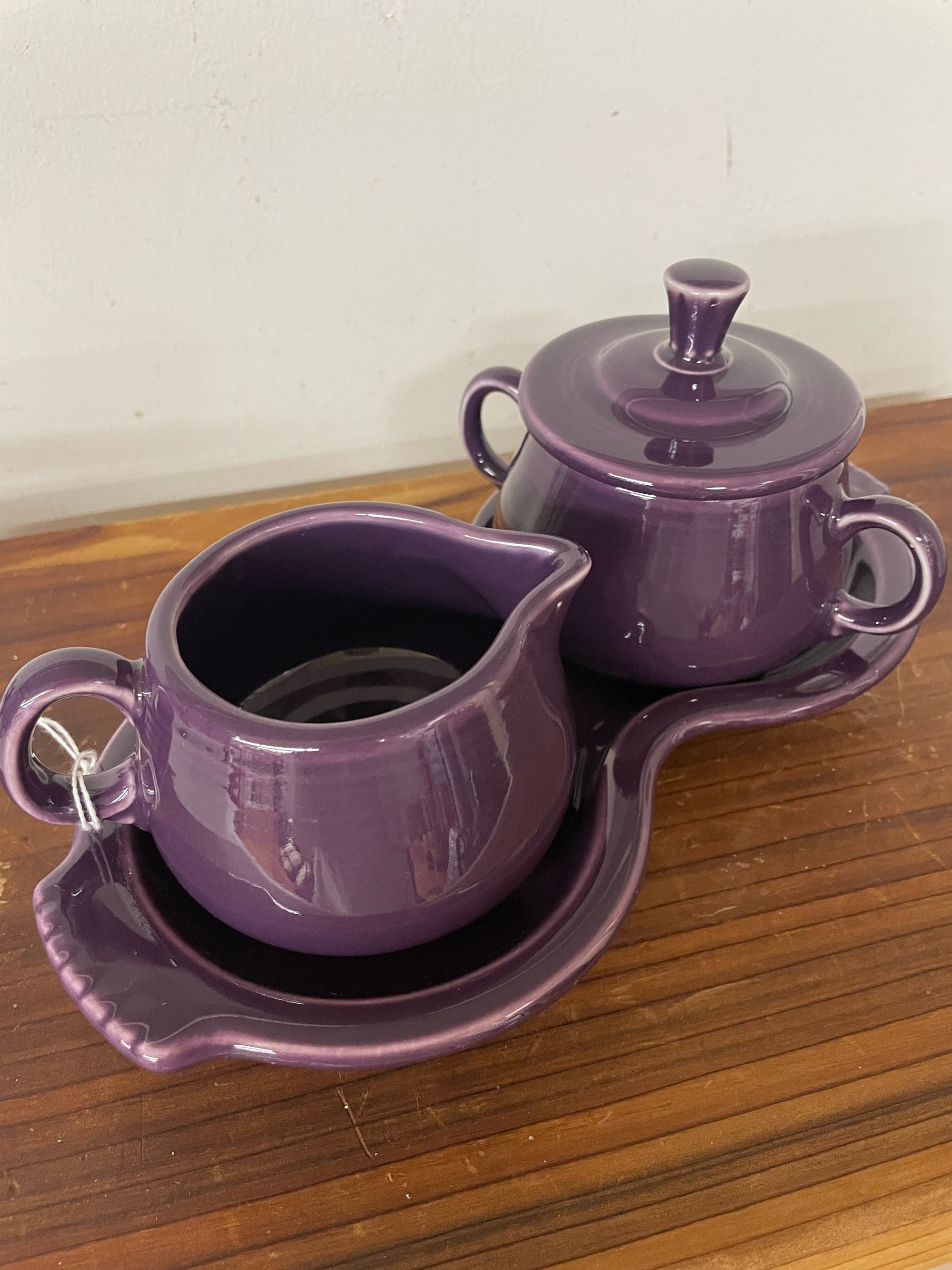 Cream & Sugar on Tray