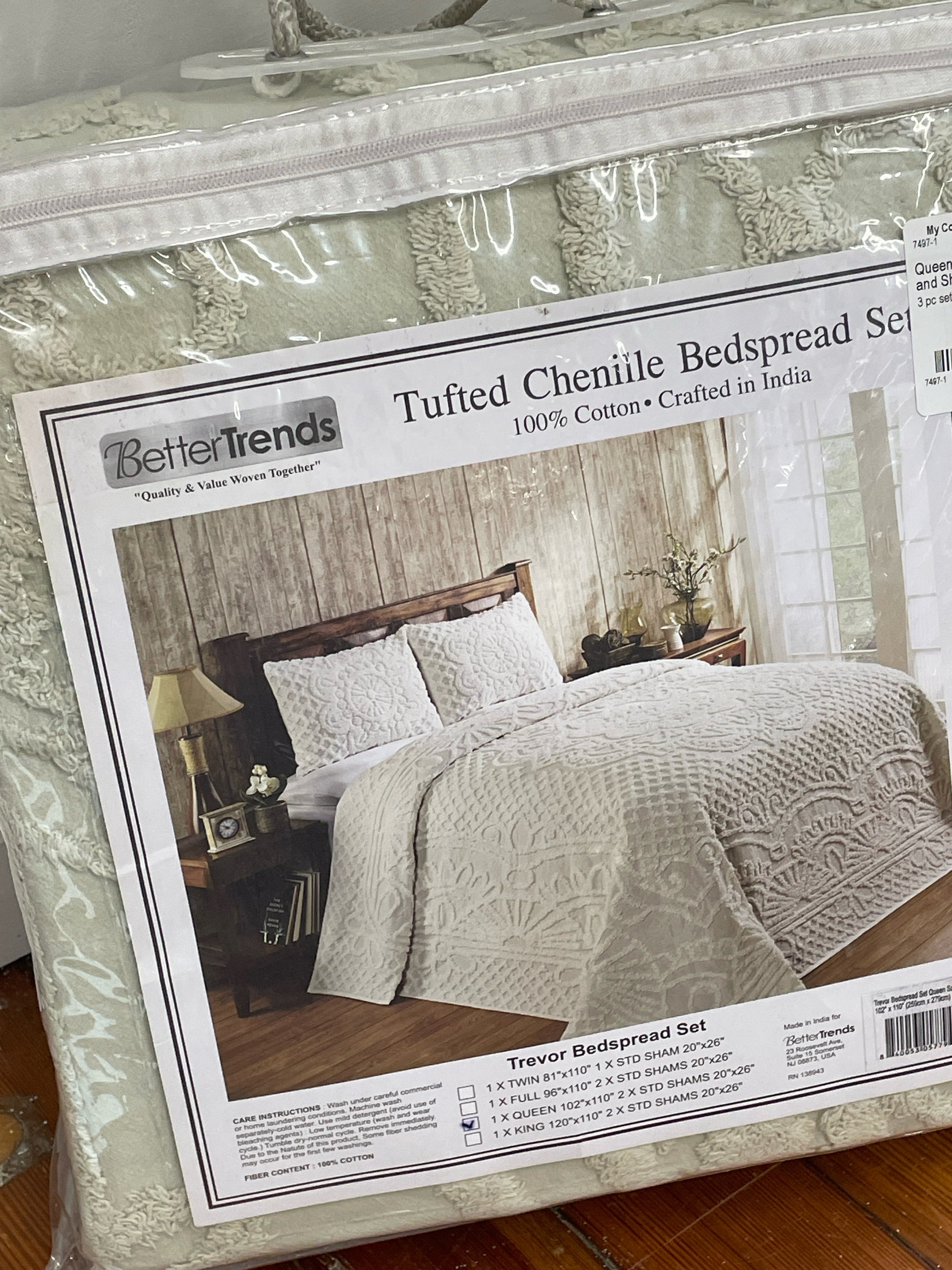 Queen Comforter and Shams