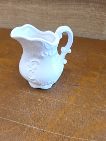 White  Ceramic Creamer