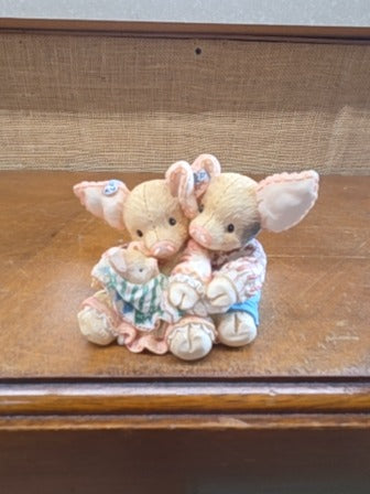 Snuggle Buddies Pig Figurine