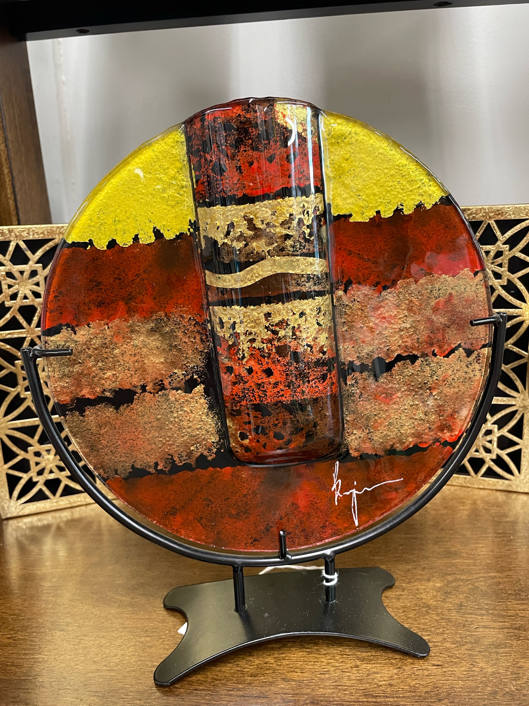 Vase in Holder