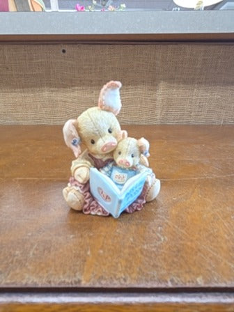 Snuggle Buddies Pig Figurine