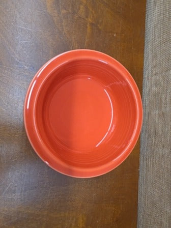 Coral Fiest Fiesta Ware Bowl