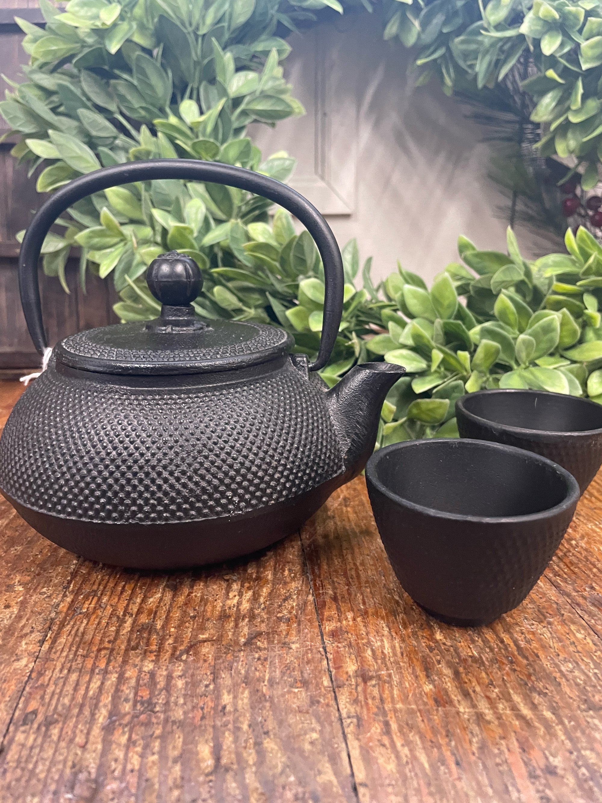 Teapot and Cups