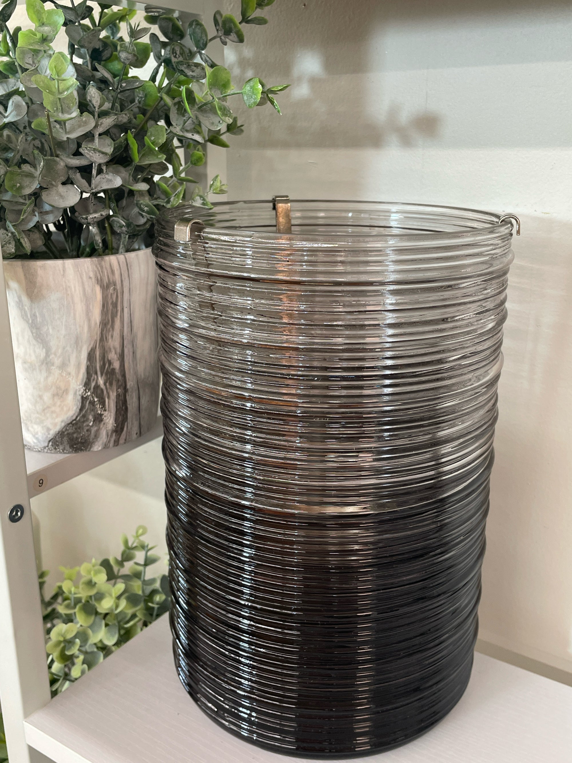 Vase with Candle Insert