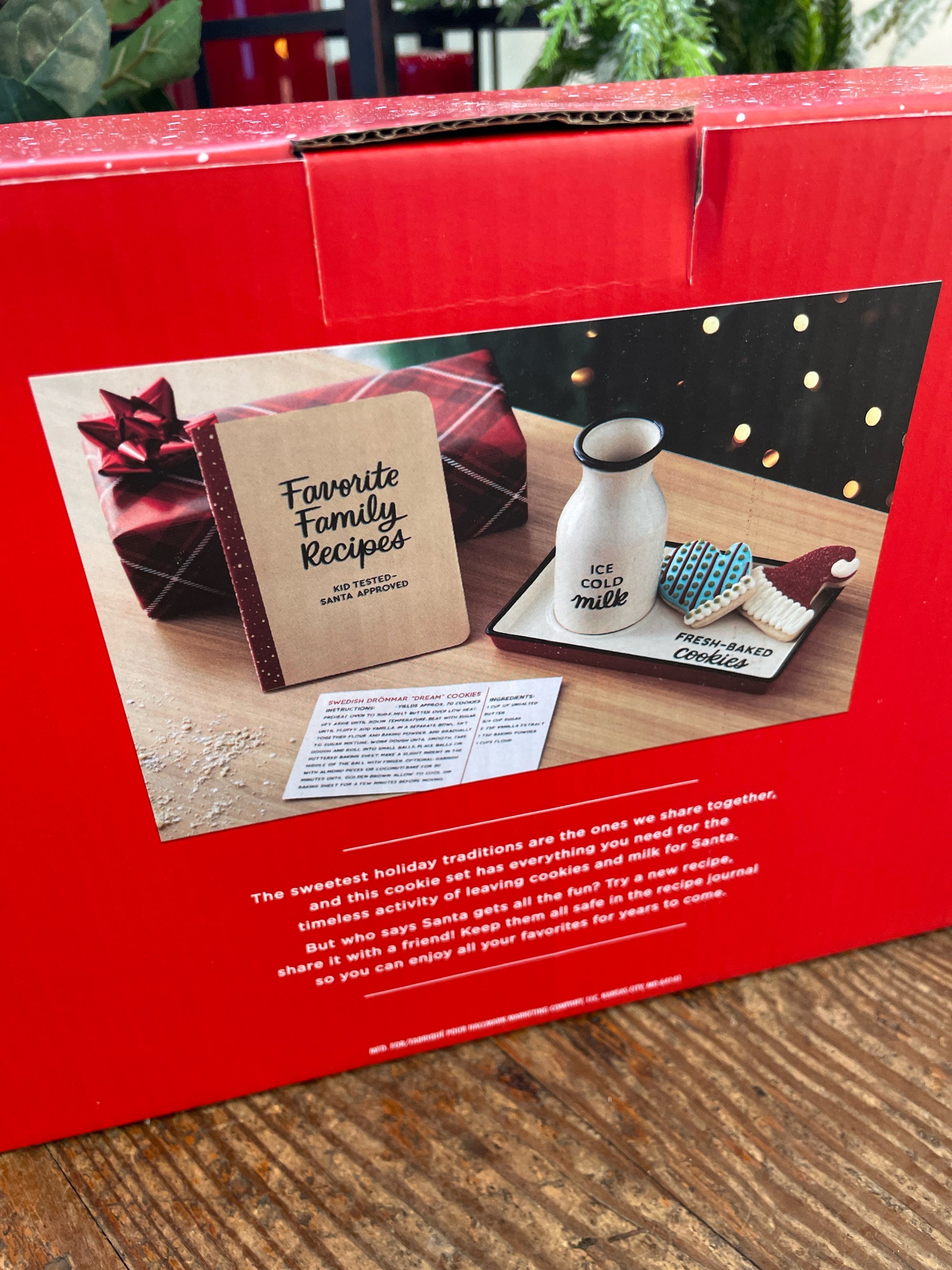 Milk and Cookies Set