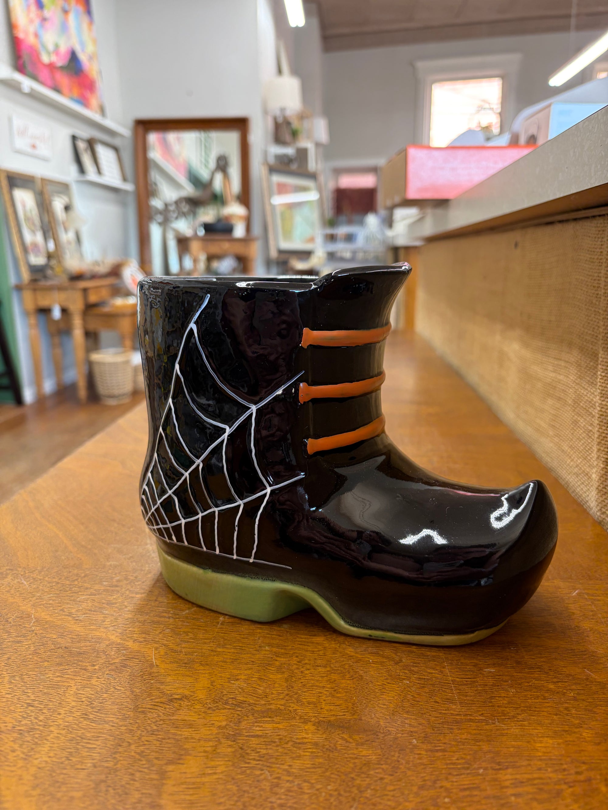 Yankee Candle Witch Boot Holder