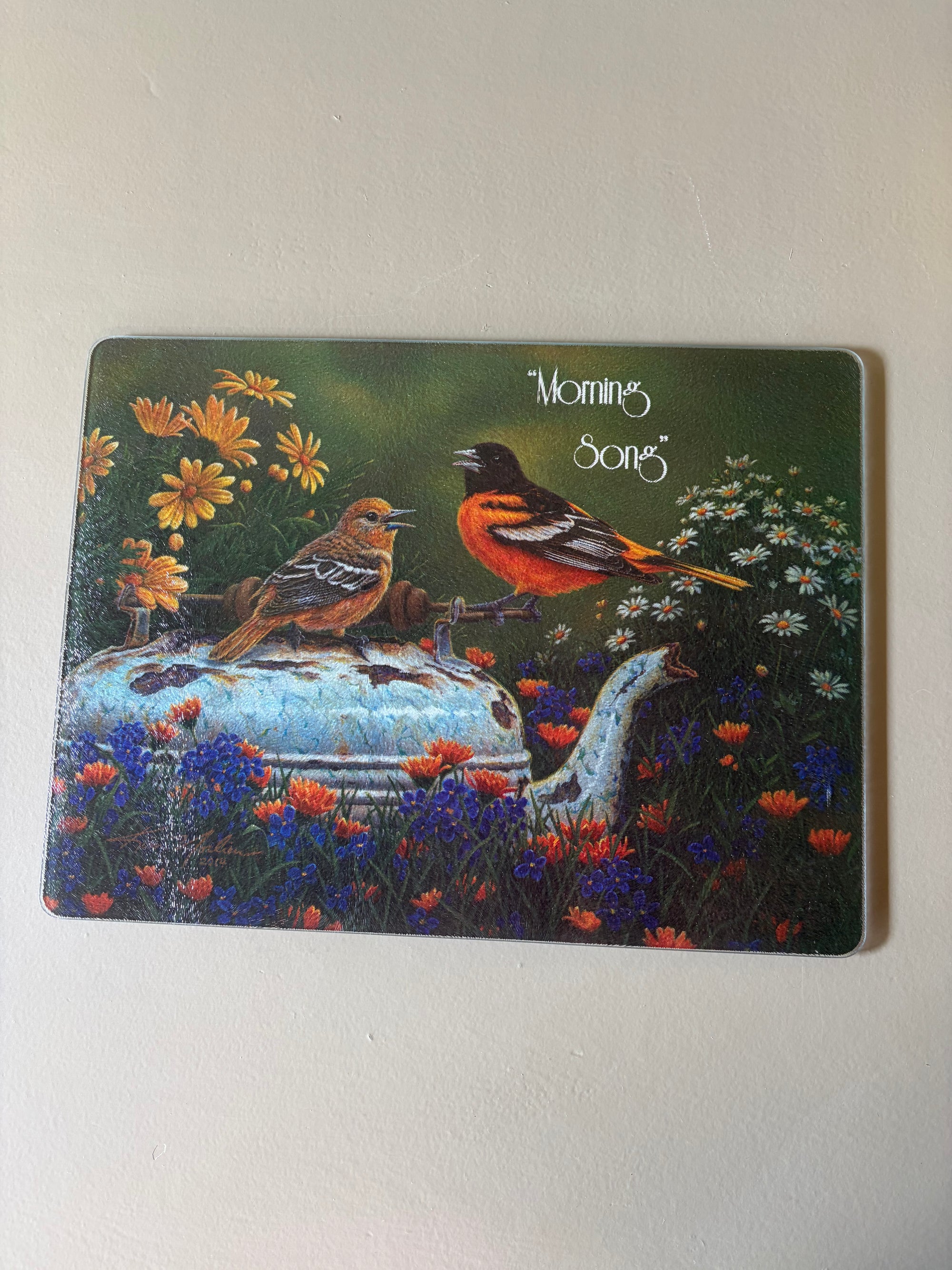 Tempered Glass Bird Cutting Board