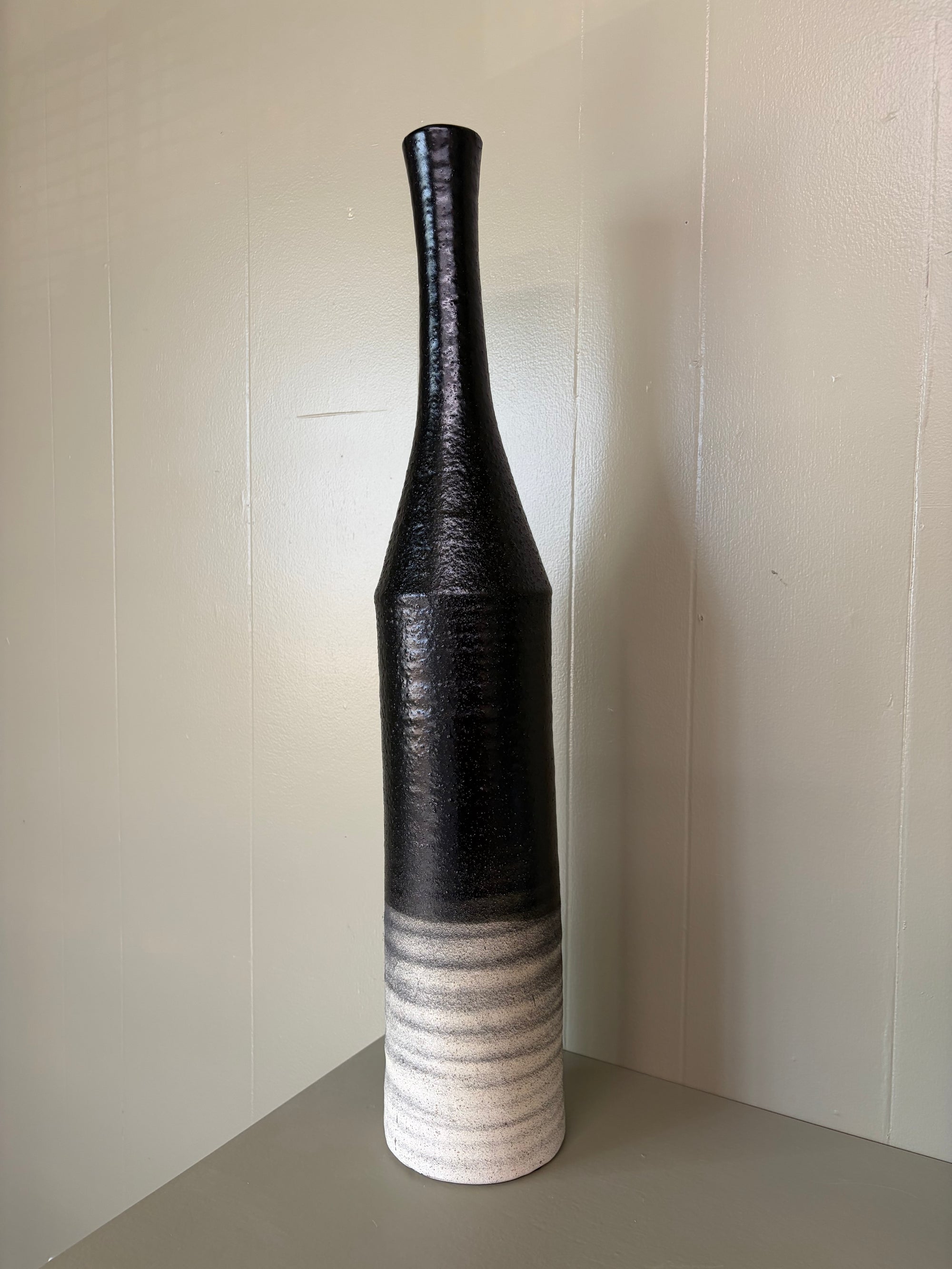 Two-Toned Floor Vase