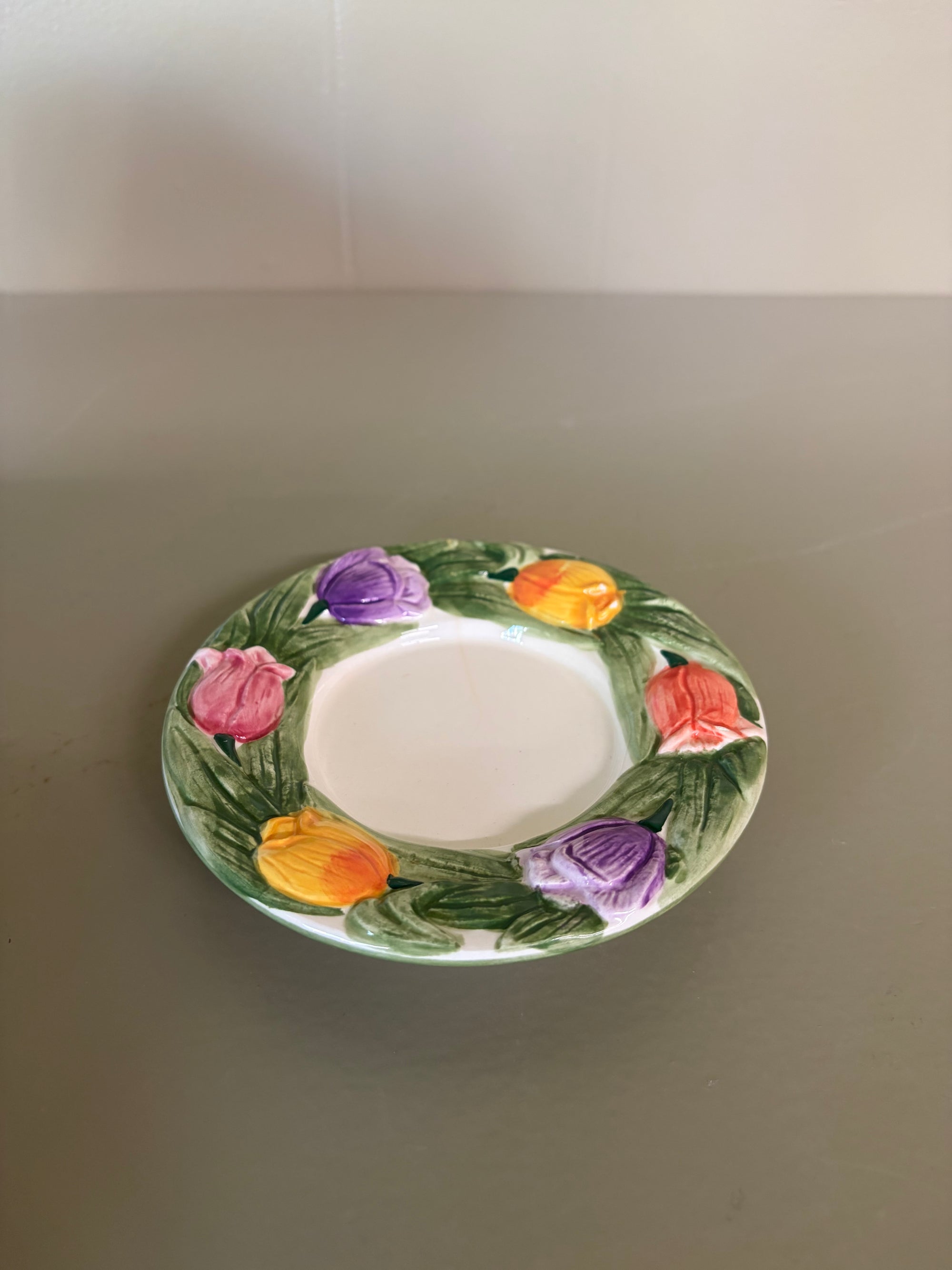 Floral Plate